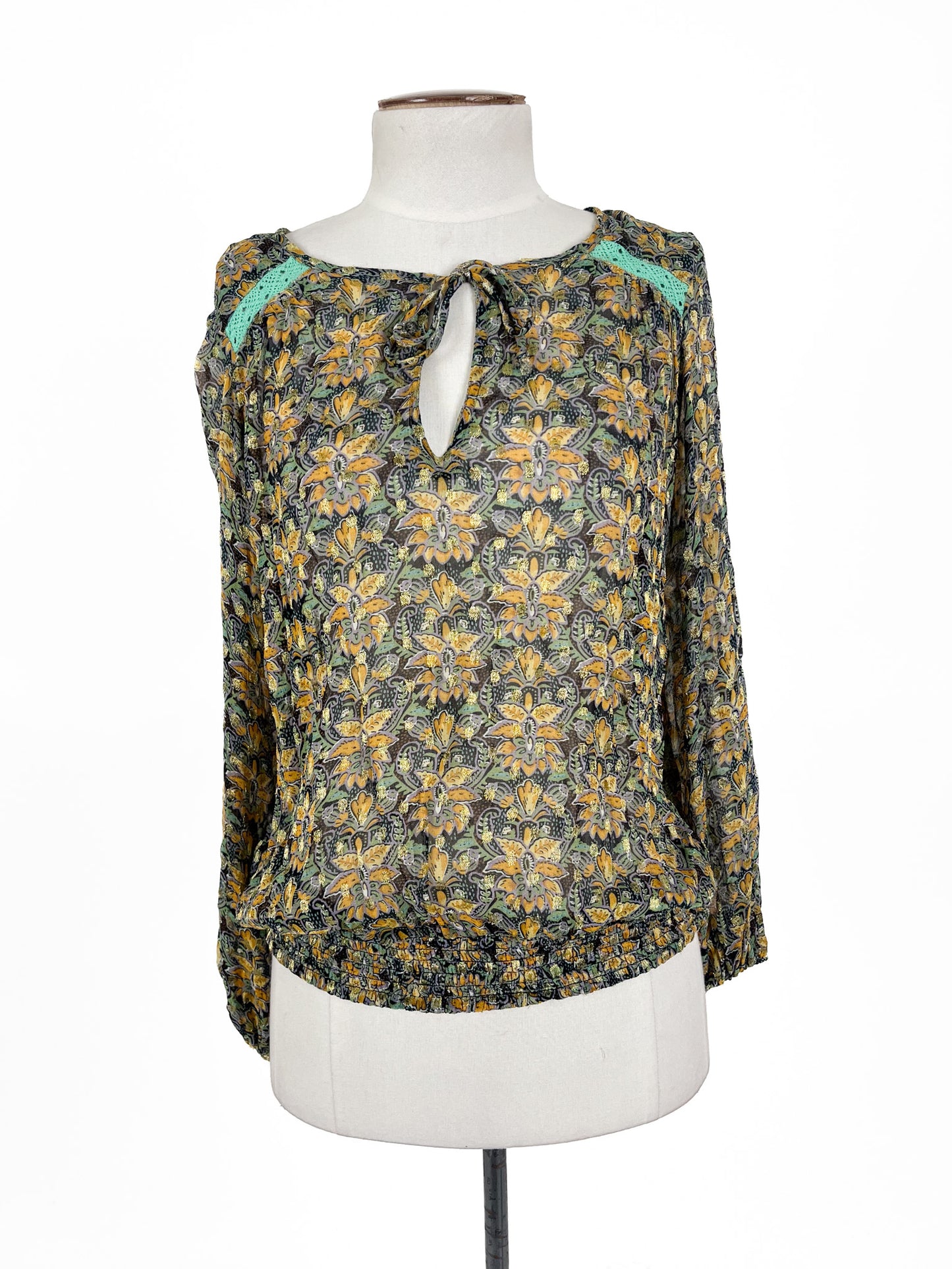 Cecilie | Multicoloured Casual/Workwear Top | Size XS