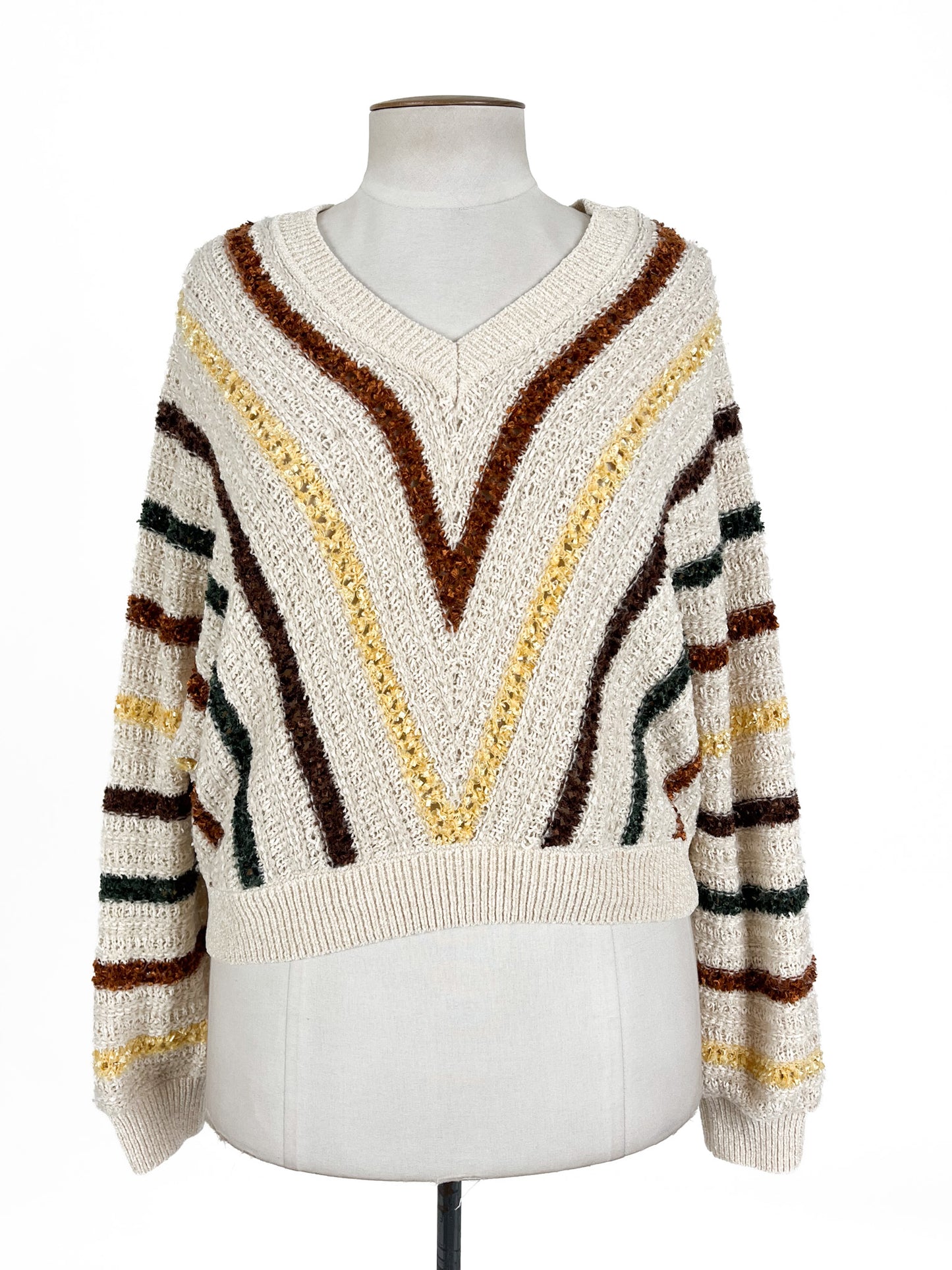 Vero Moda | Multicoloured Casual Jumper | Size L