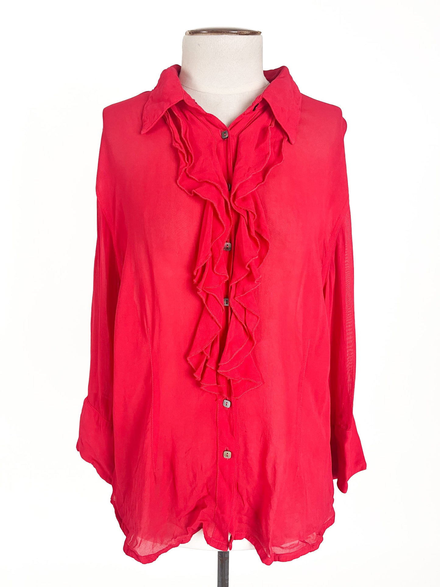 Jean Jones | Red Casual Top | Size L