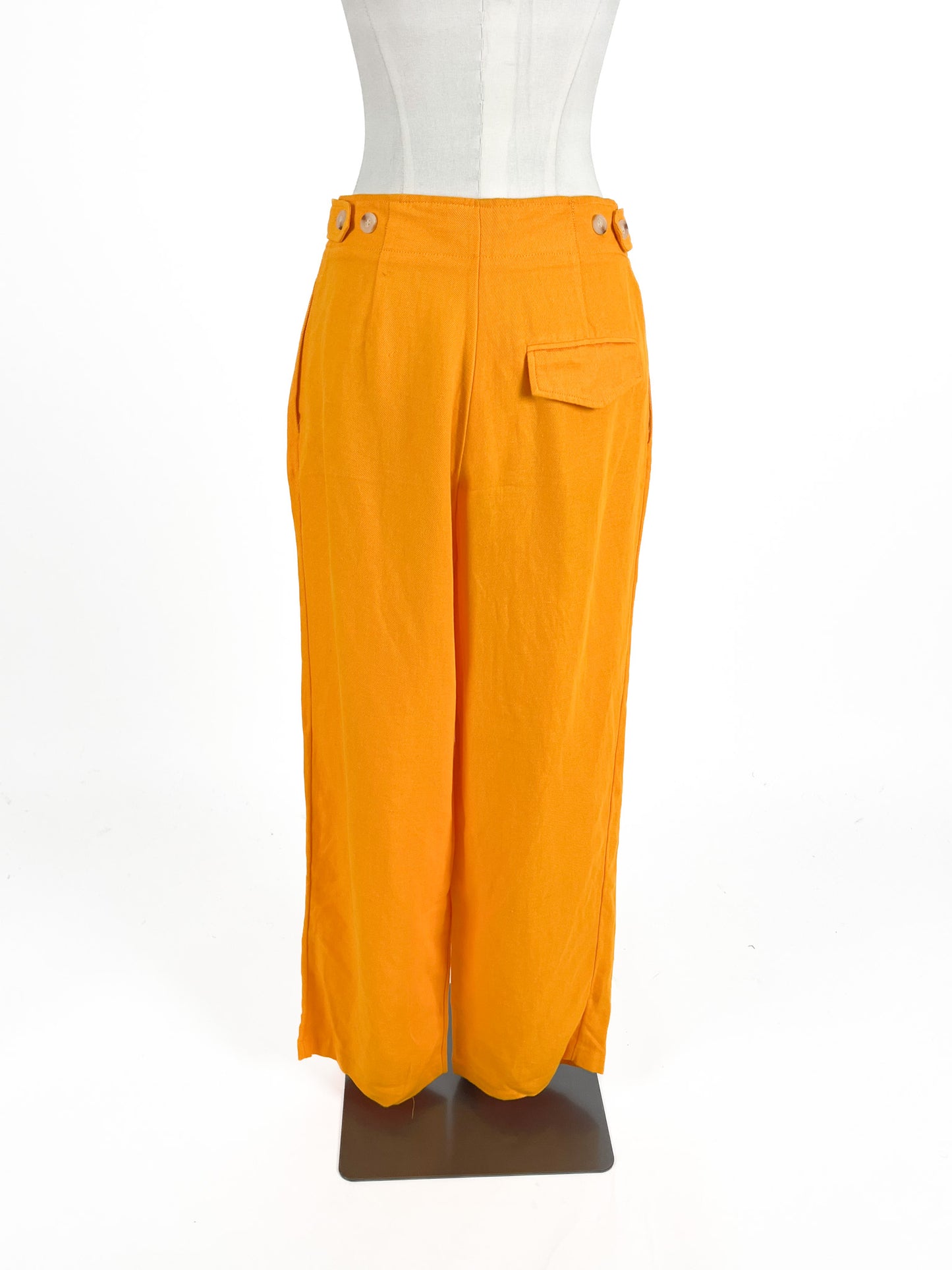 Topshop | Orange Straight fit Pants | Size 8