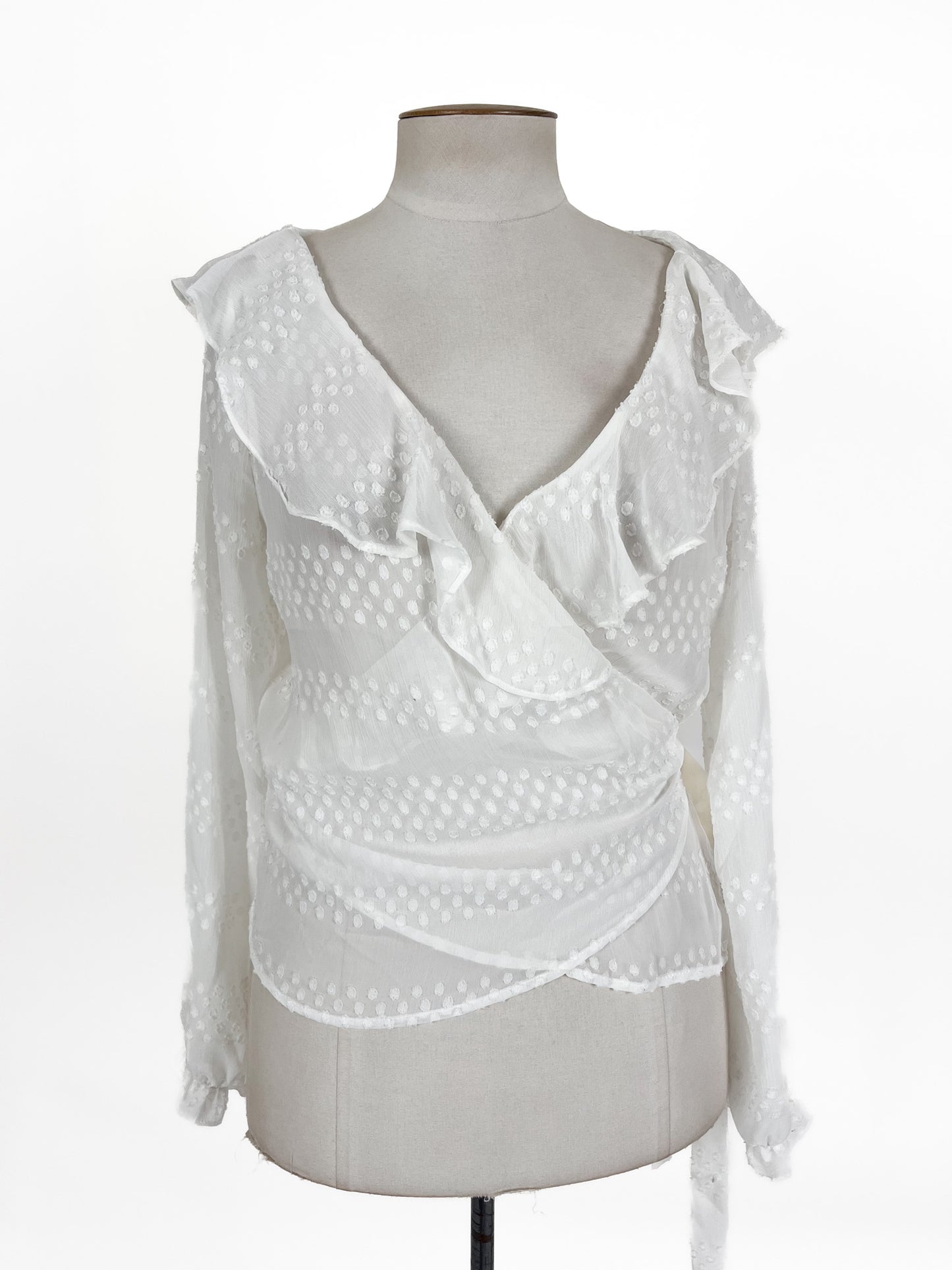 Fresh Soul | White Casual Top | Size 12