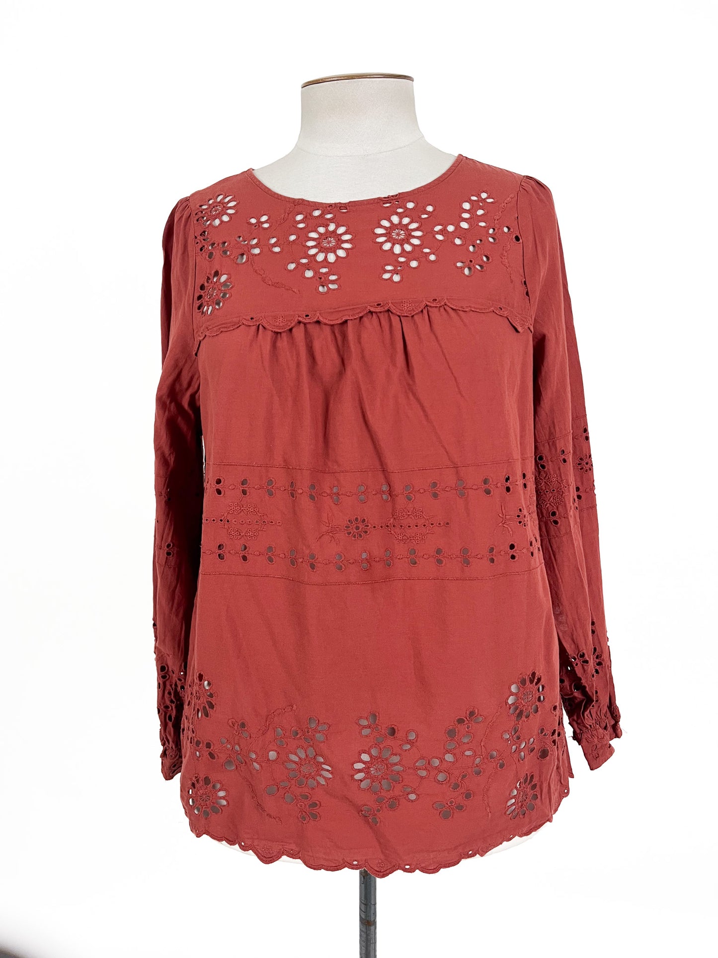 Whistle | Red Casual/Workwear Top | Size 12