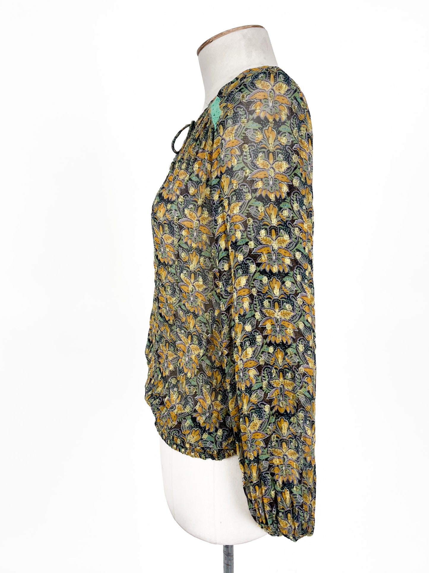 Cecilie | Multicoloured Casual/Workwear Top | Size XS