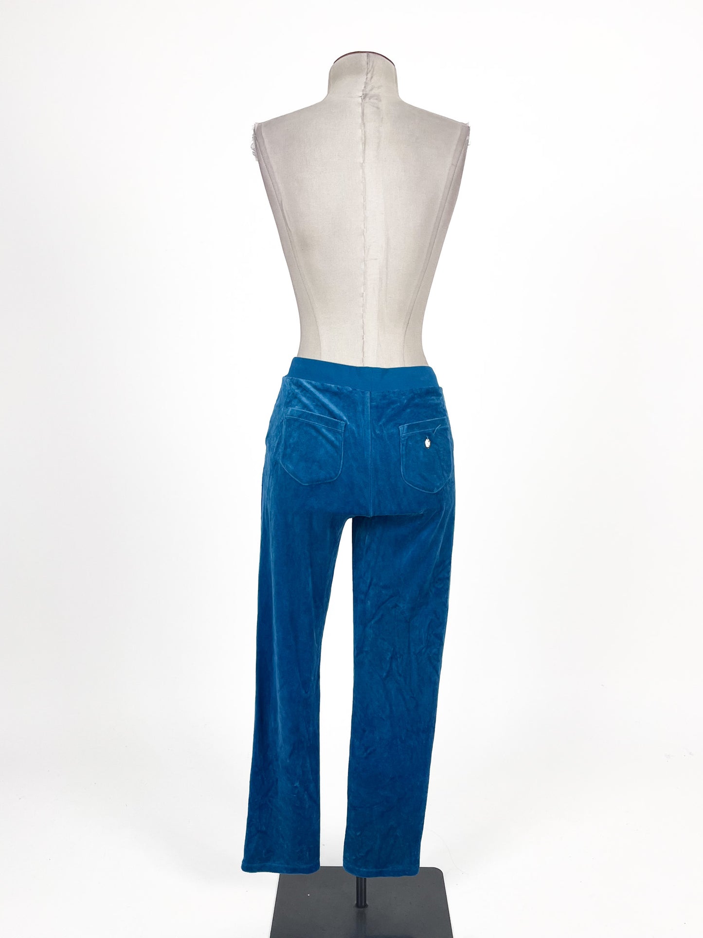 FILA | Blue Stretchy Straight fit Pants | Size M