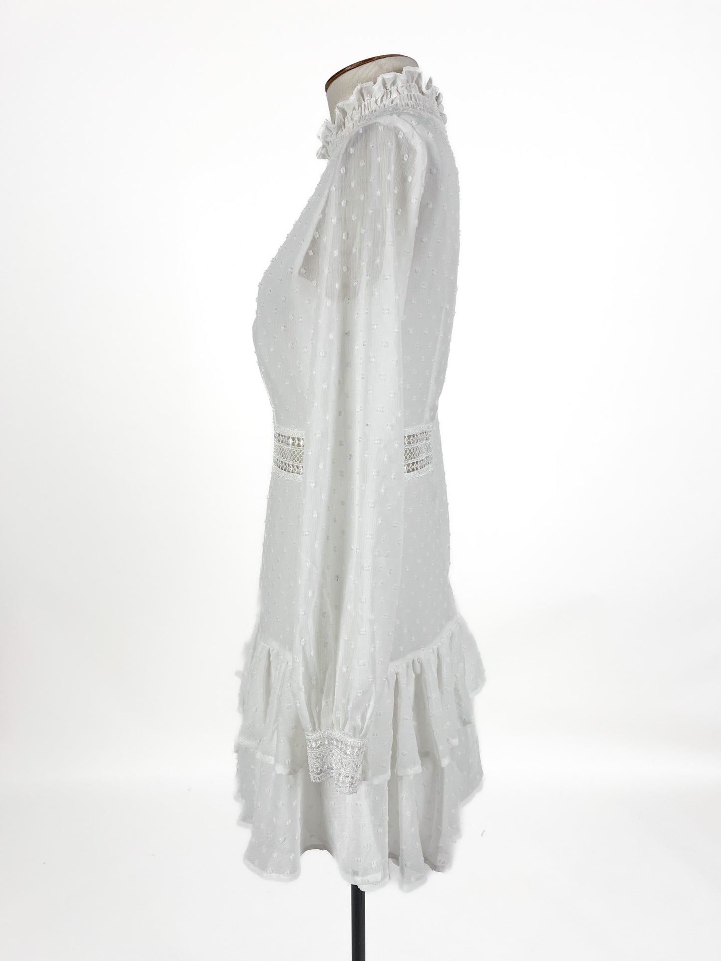 Showpo | White Cocktail Dress | Size 8
