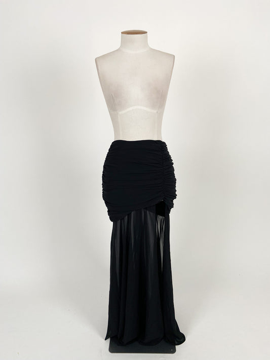 RNWY | Black Cocktail/Formal Skirt | Size XS