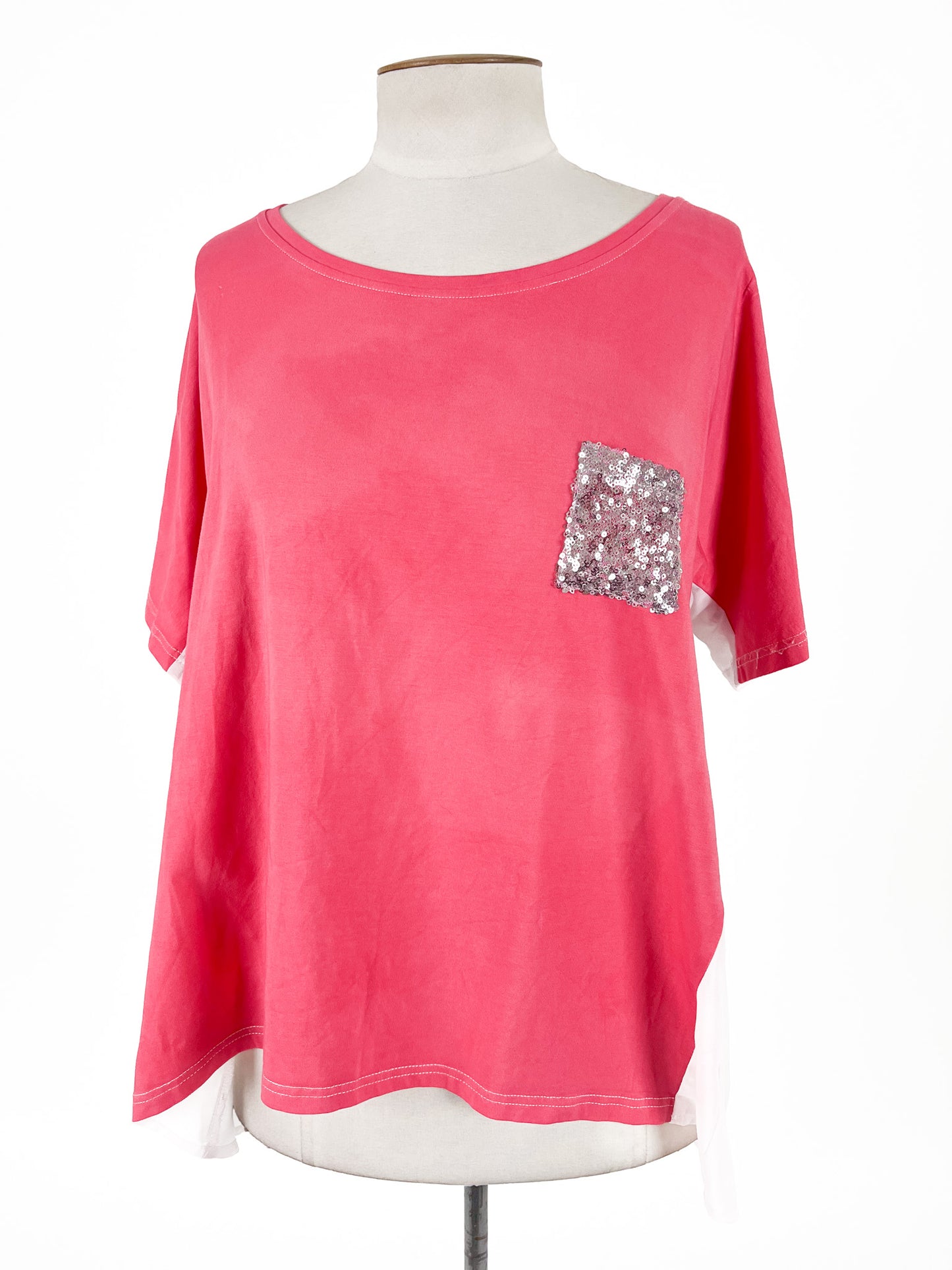 Mi Moso | Multicoloured Casual Top | Size 14