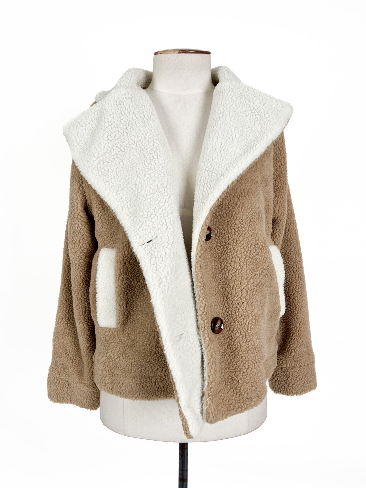 Minx & Moss | Beige Casual Jacket | Size XS