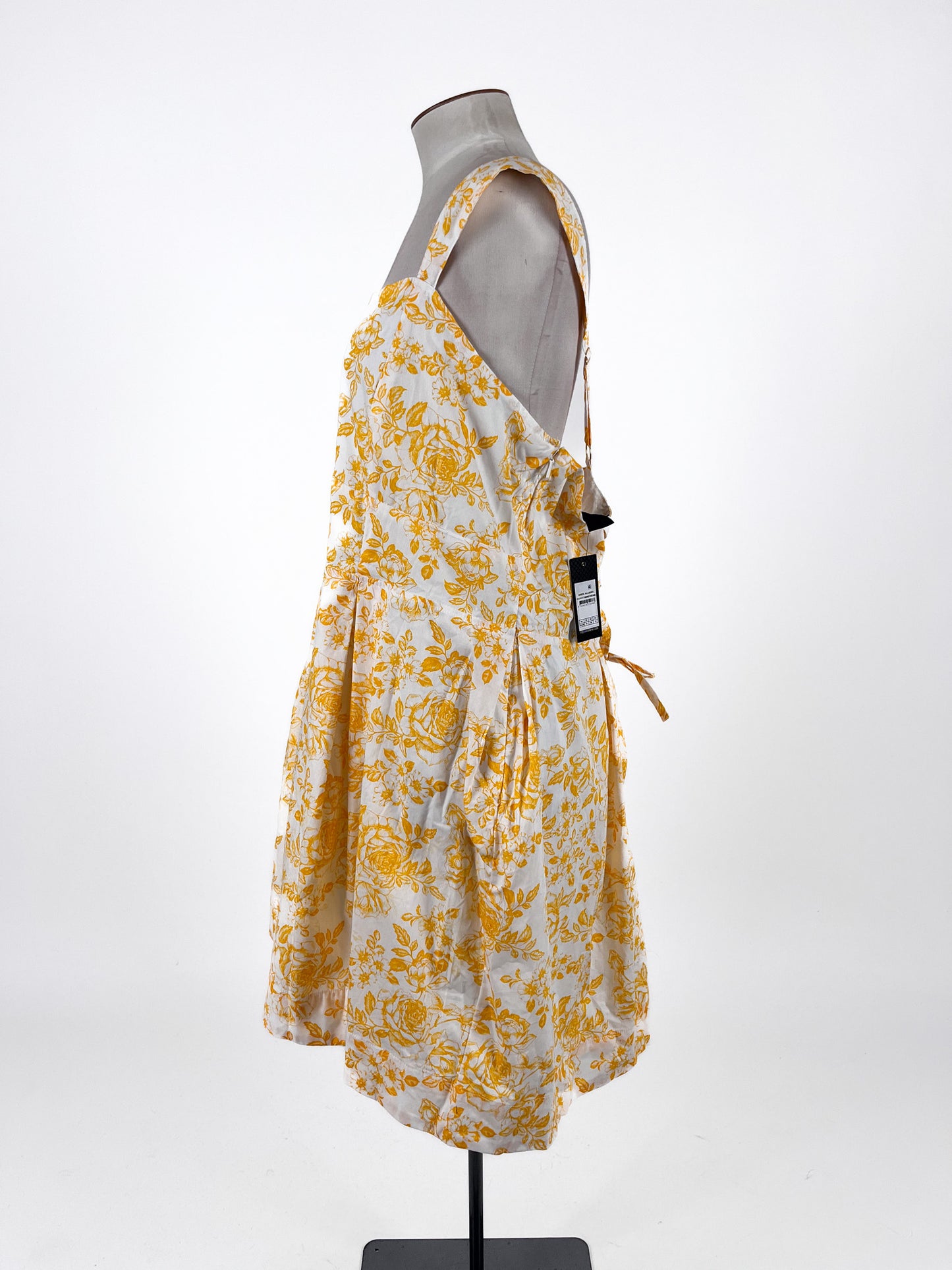 City Chic | Yellow Casual Dress | Size XXL