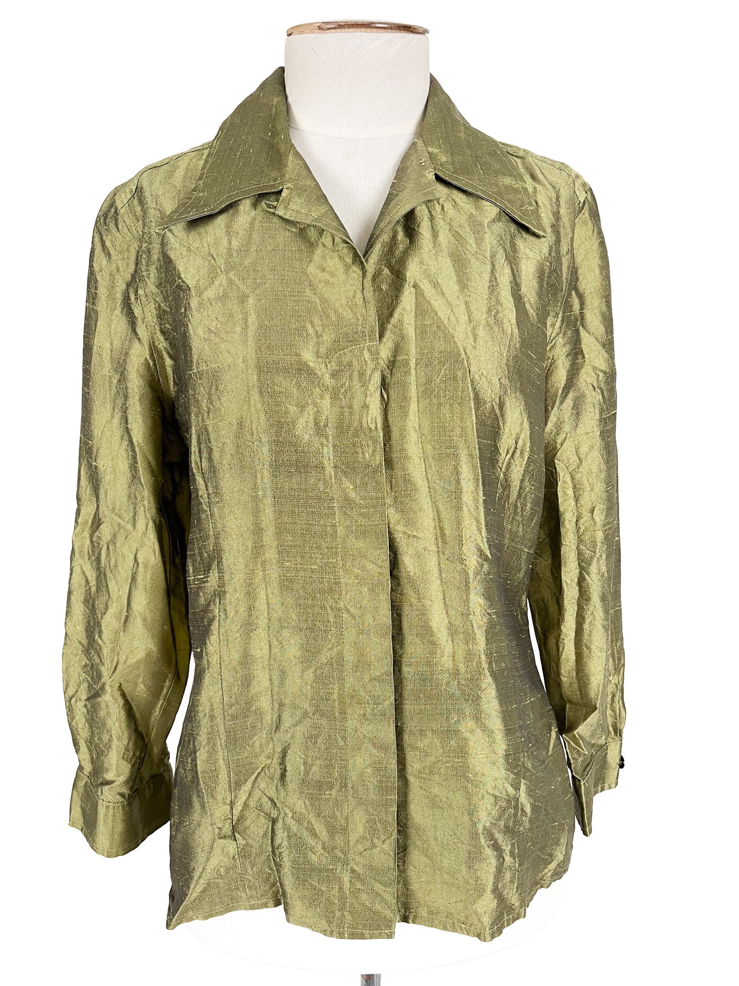 Ashley Fogel | Green Casual Top | Size 10