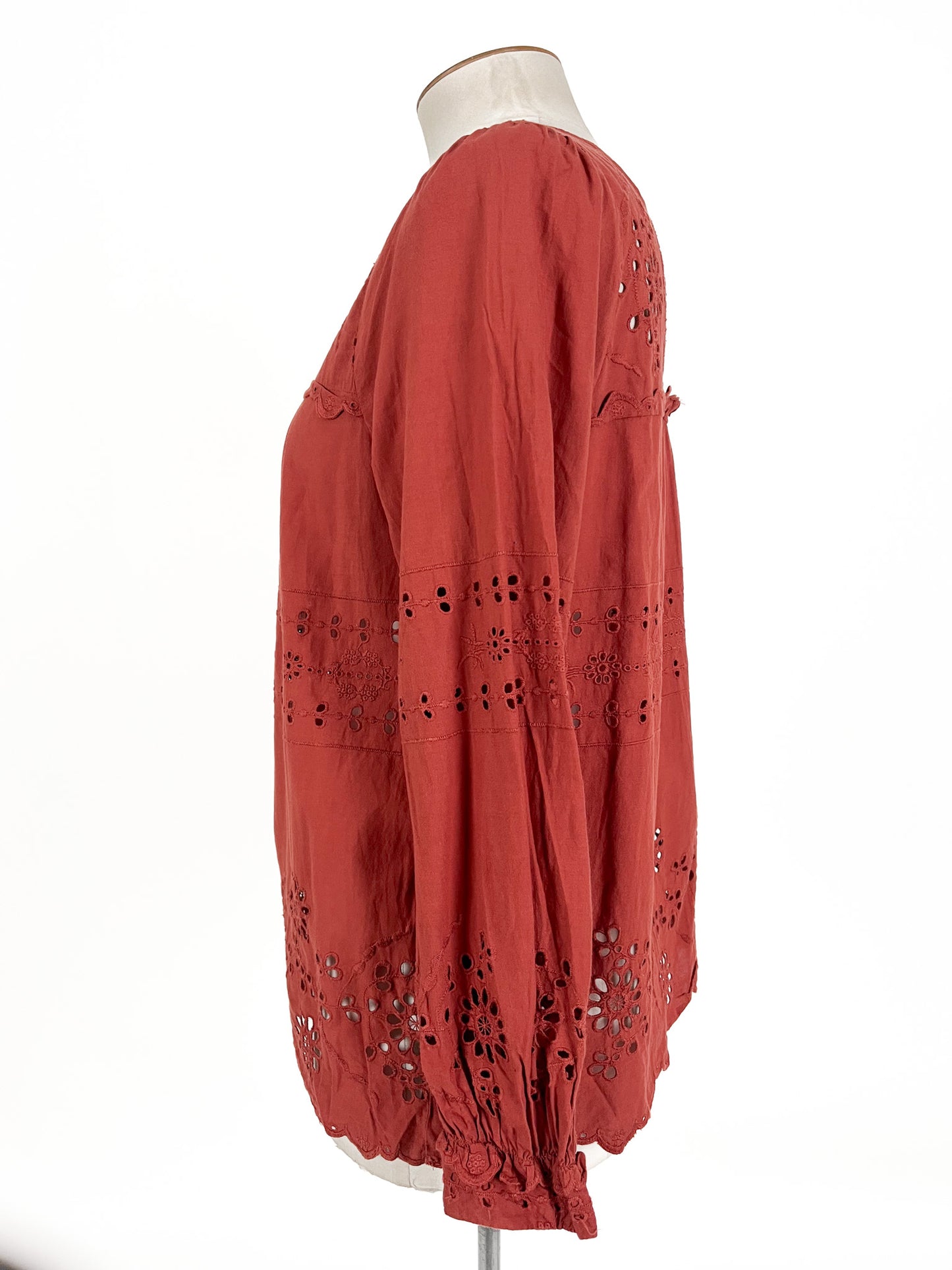 Whistle | Red Casual/Workwear Top | Size 12