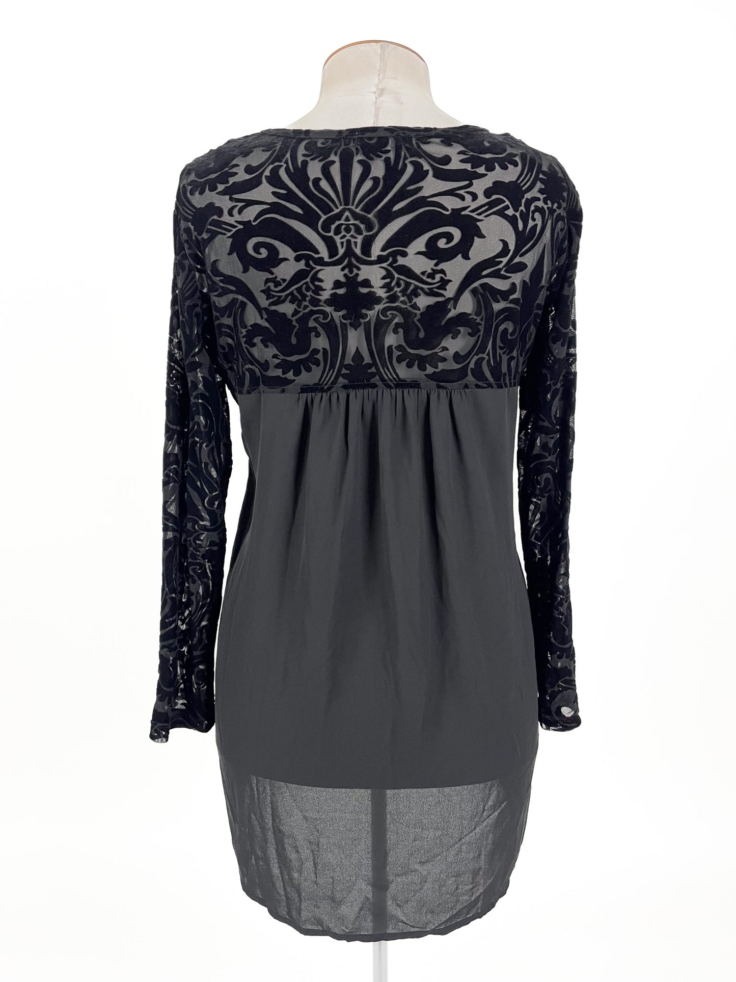 Grace Hill - Black Top (Size 10)