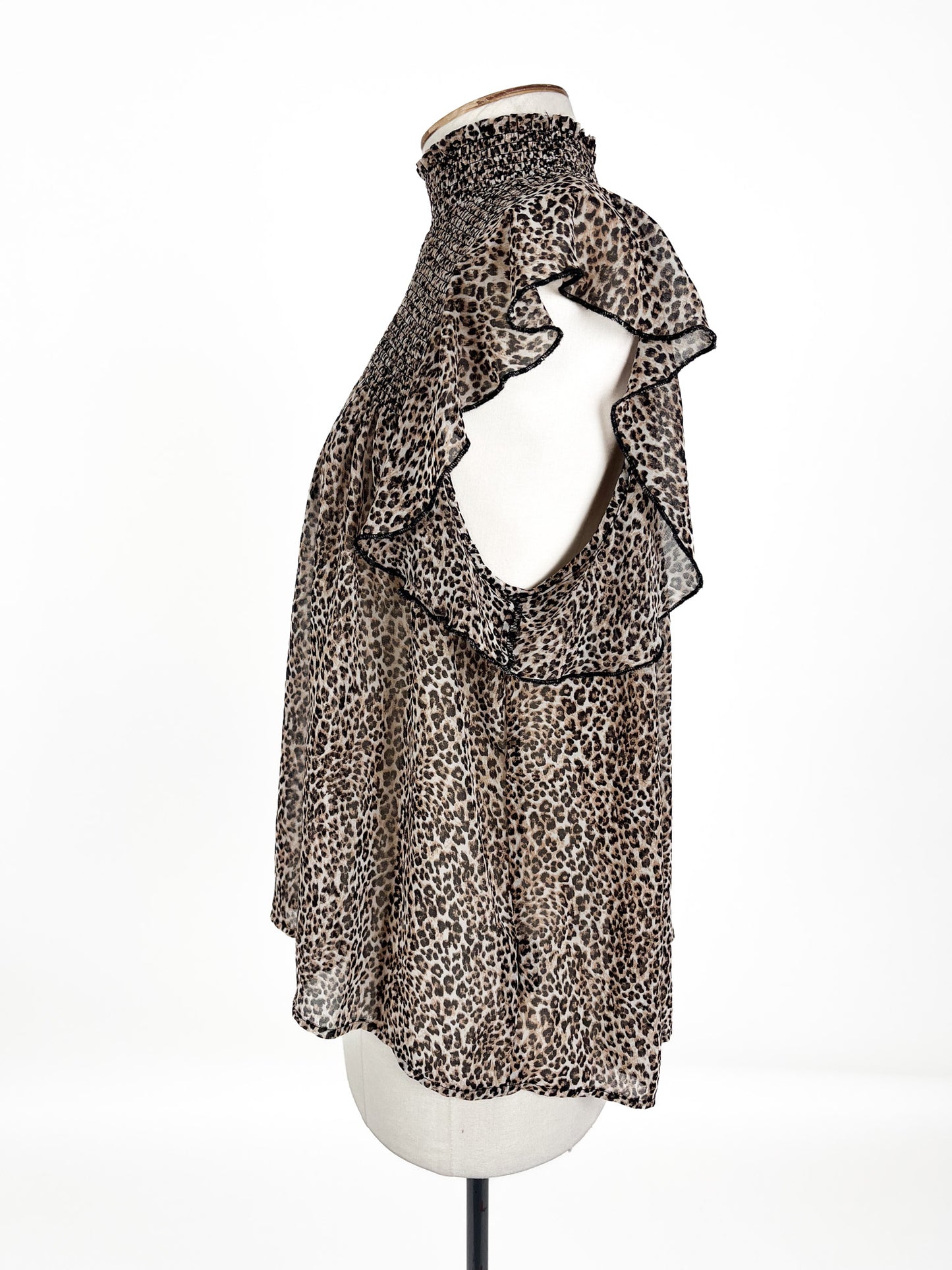 Decjuba - Brown Blouse (Size 10)