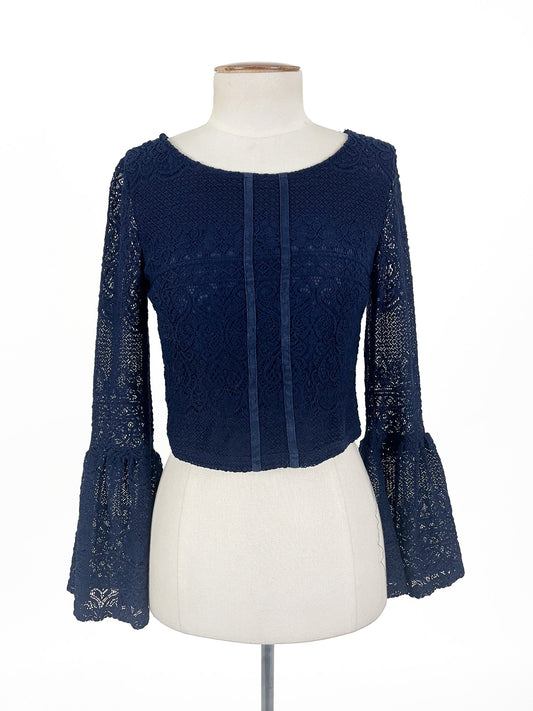 Mink Pink - Navy Blouse (Size S)
