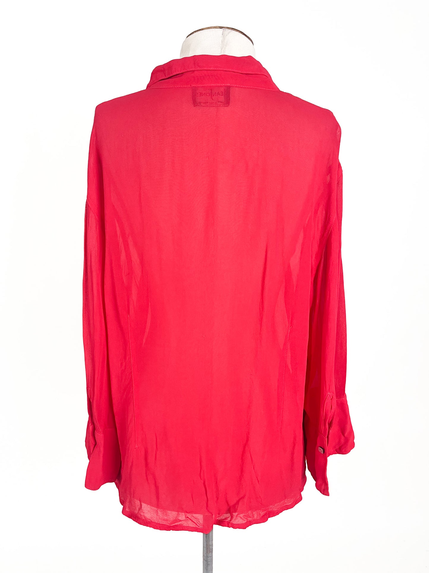 Jean Jones | Red Casual Top | Size L