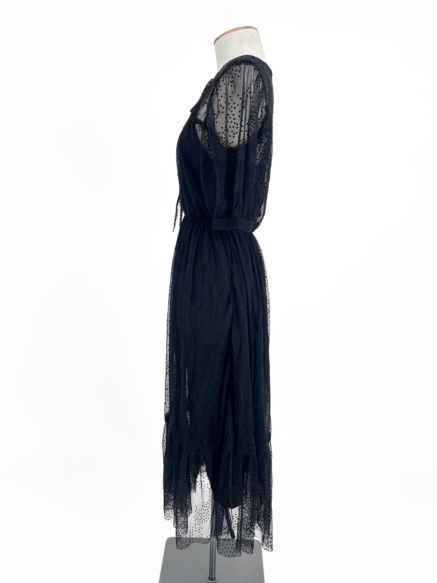 Zara | Black Cocktail Dress | Size XS