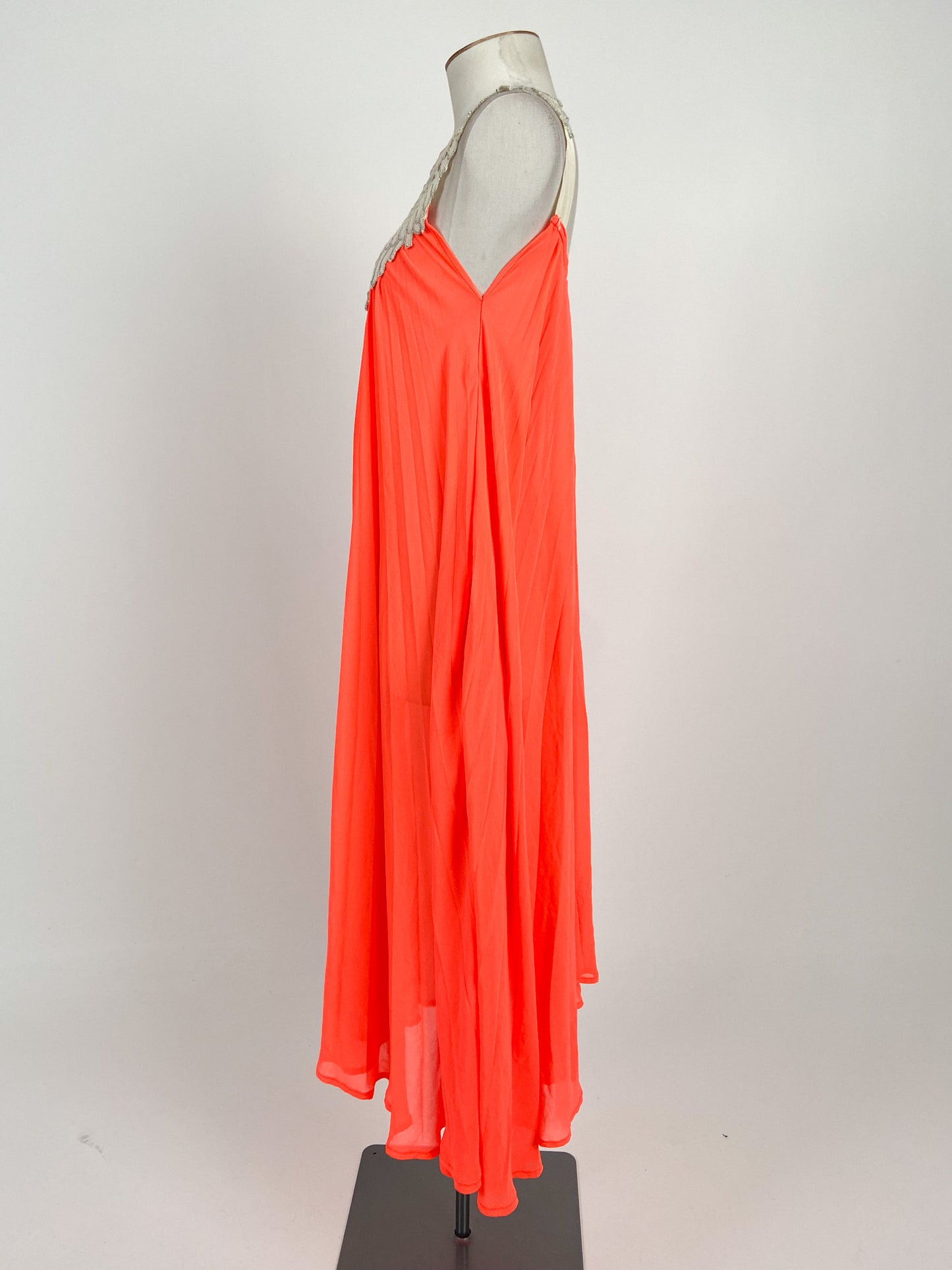 Andrea Moore | Orange Cocktail Dress | Size S
