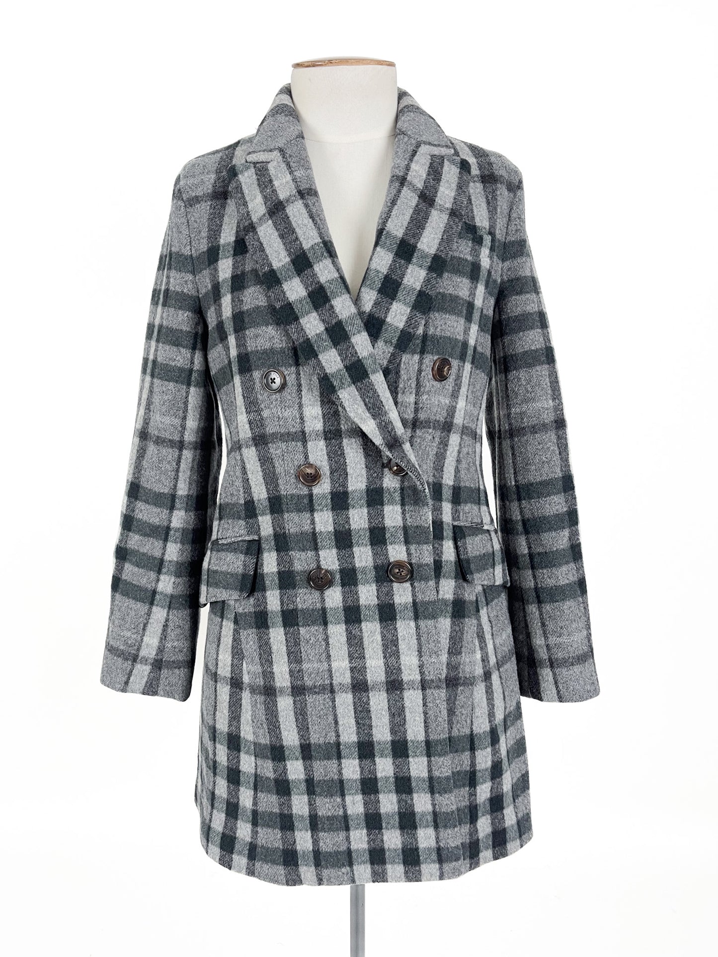 Bean Pole | Grey Casual/Workwear Coat | Size S