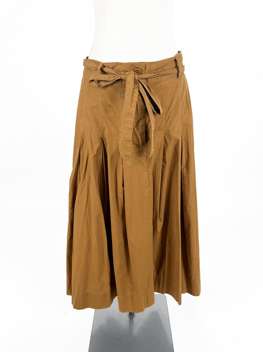 Karen Walker - Brown Midi Skirt (Size 10)