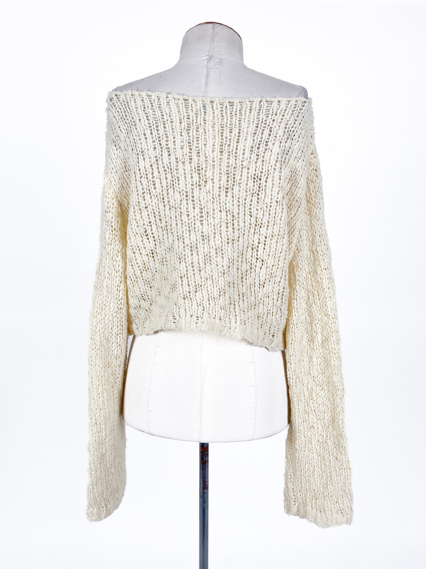 Enu | White Casual Jumper | Size M