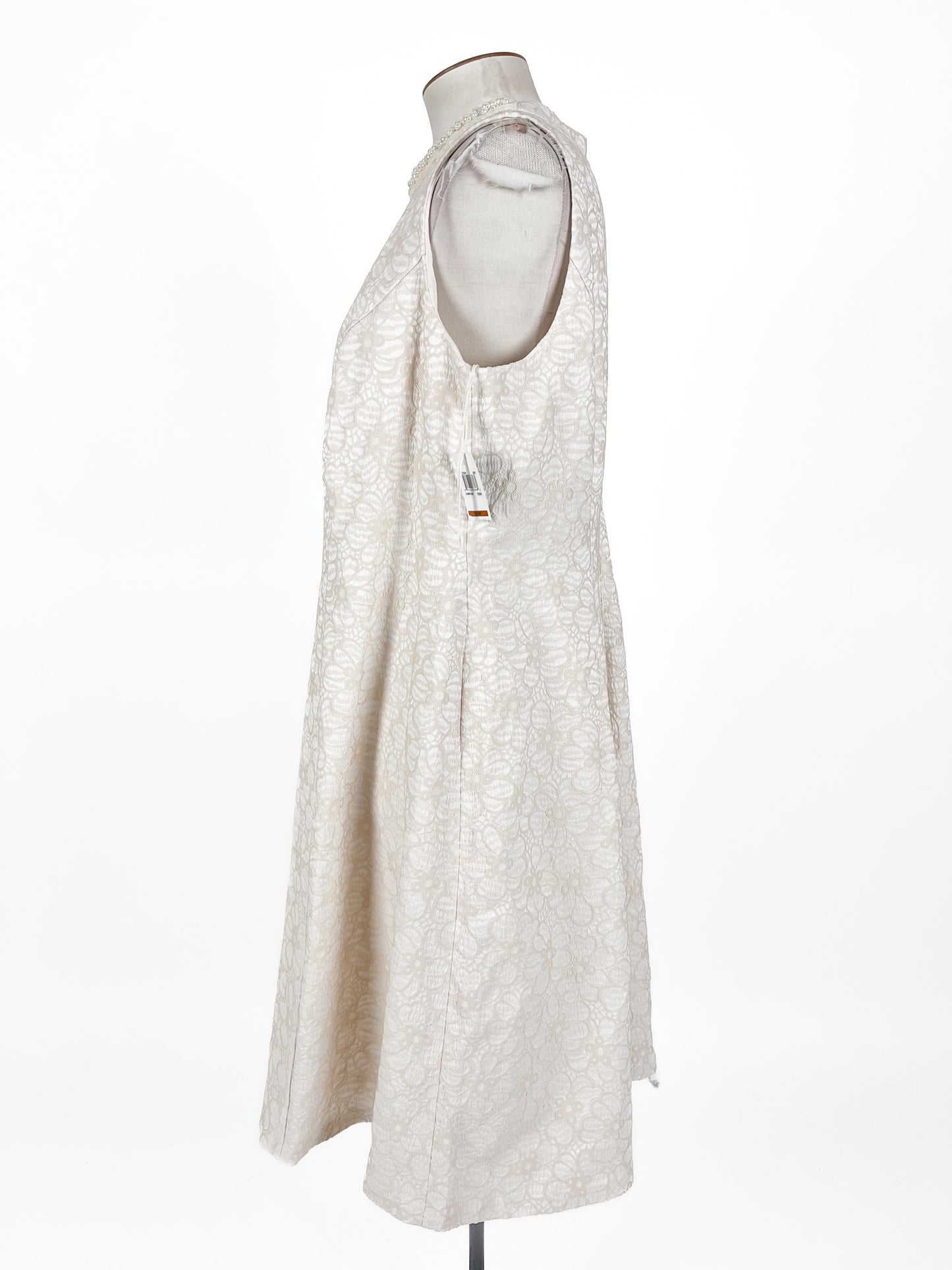 London Times | White Cocktail Dress | Size 20