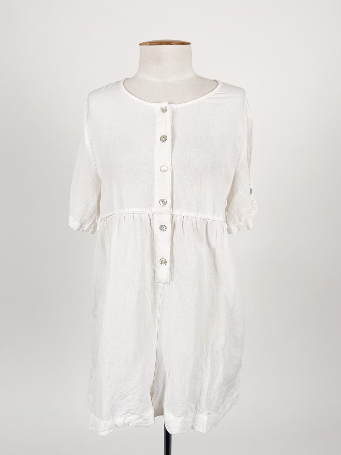 Cotton On | White Casual Playsuit | Size S