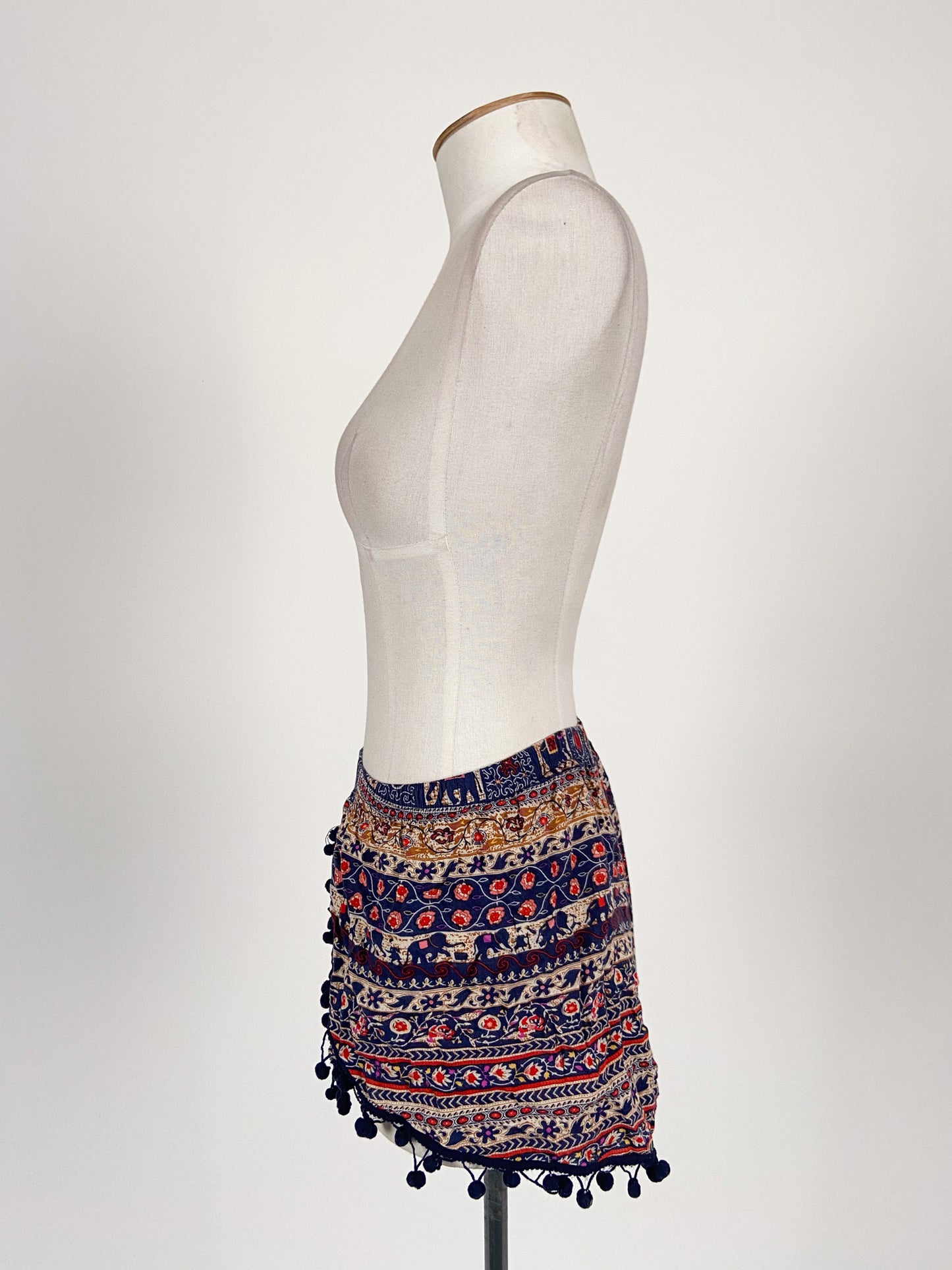 Mirrou | Multicoloured Casual Shorts | Size 8