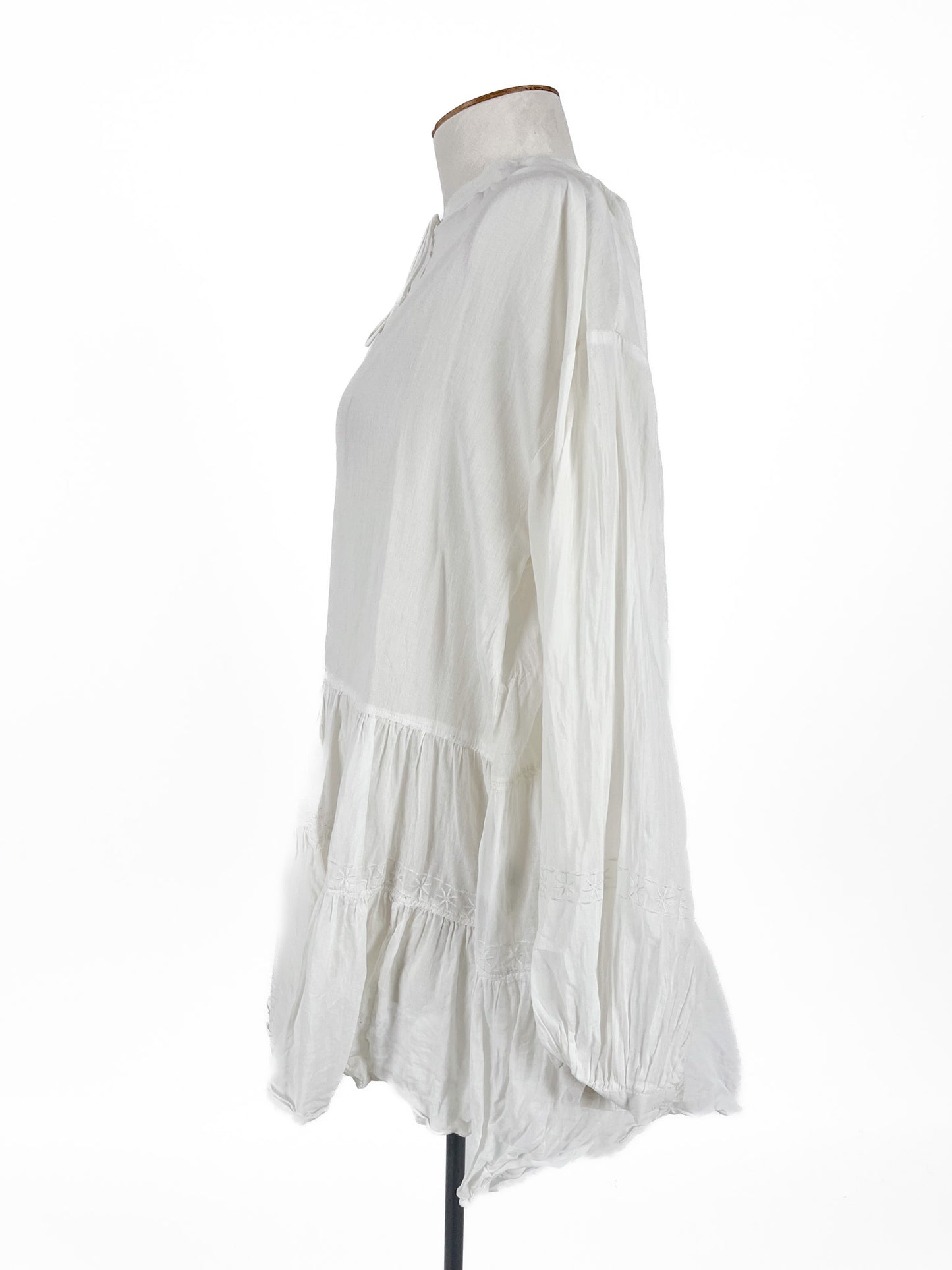 H&M | White Casual Dress | Size S