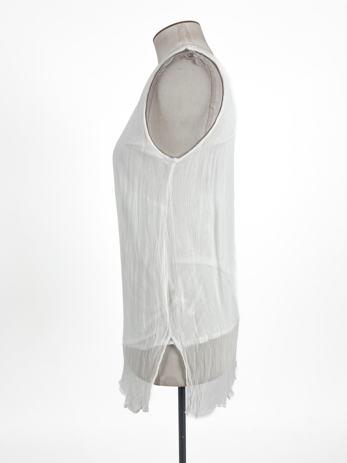 Verge | White Casual Top | Size XL