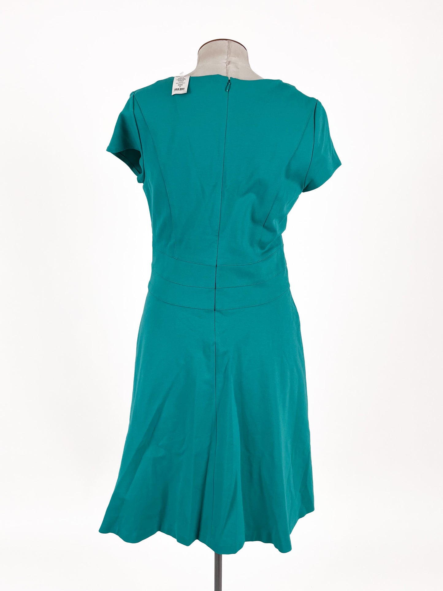 White House Black Market | Green Workwear Dress | Size 12