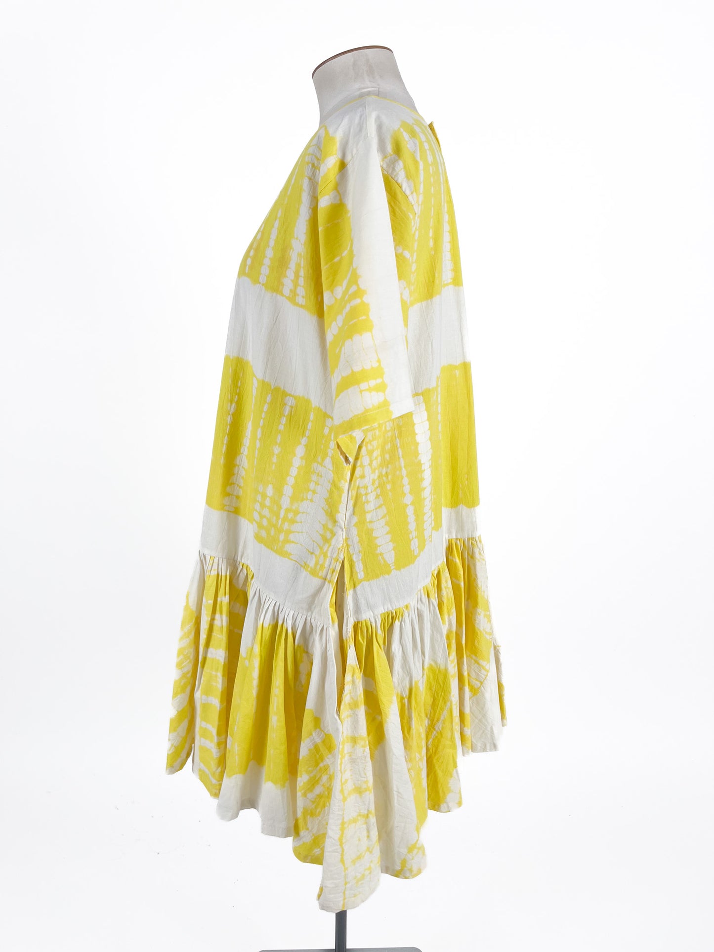 Norblack Norwhite | Yellow Workwear Dress | Size L