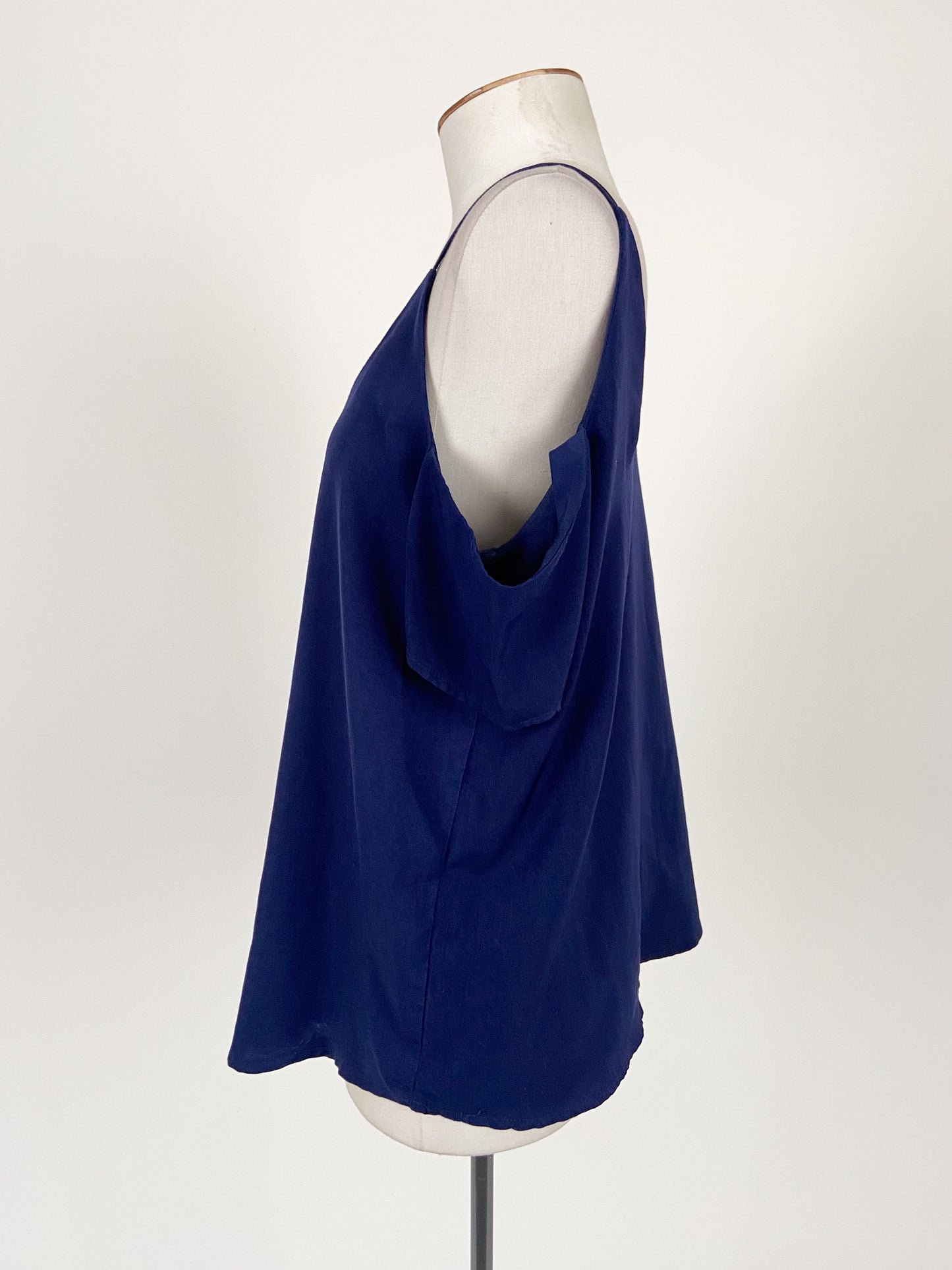 Mirrou | Blue Casual/Workwear Top | Size 8