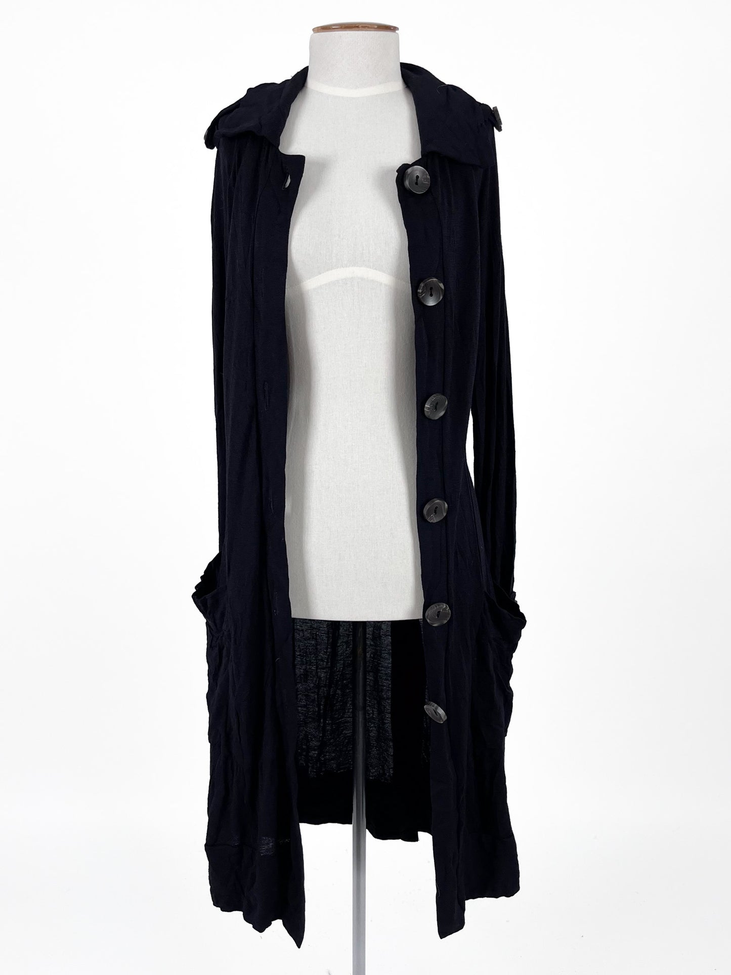 Metalicus | Black Casual Cardigan | Size S