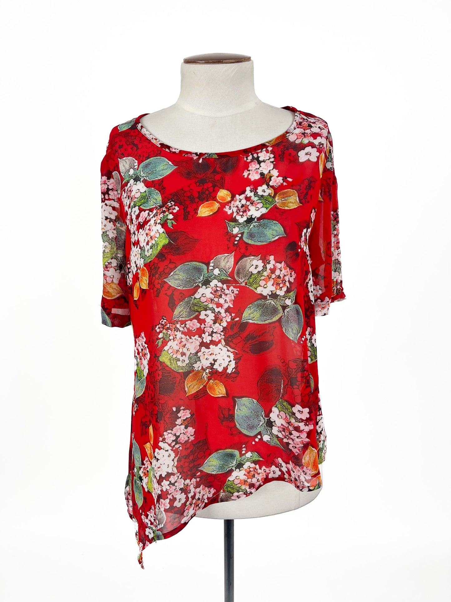 Bettie Monroe - Red Blouse (Size S)