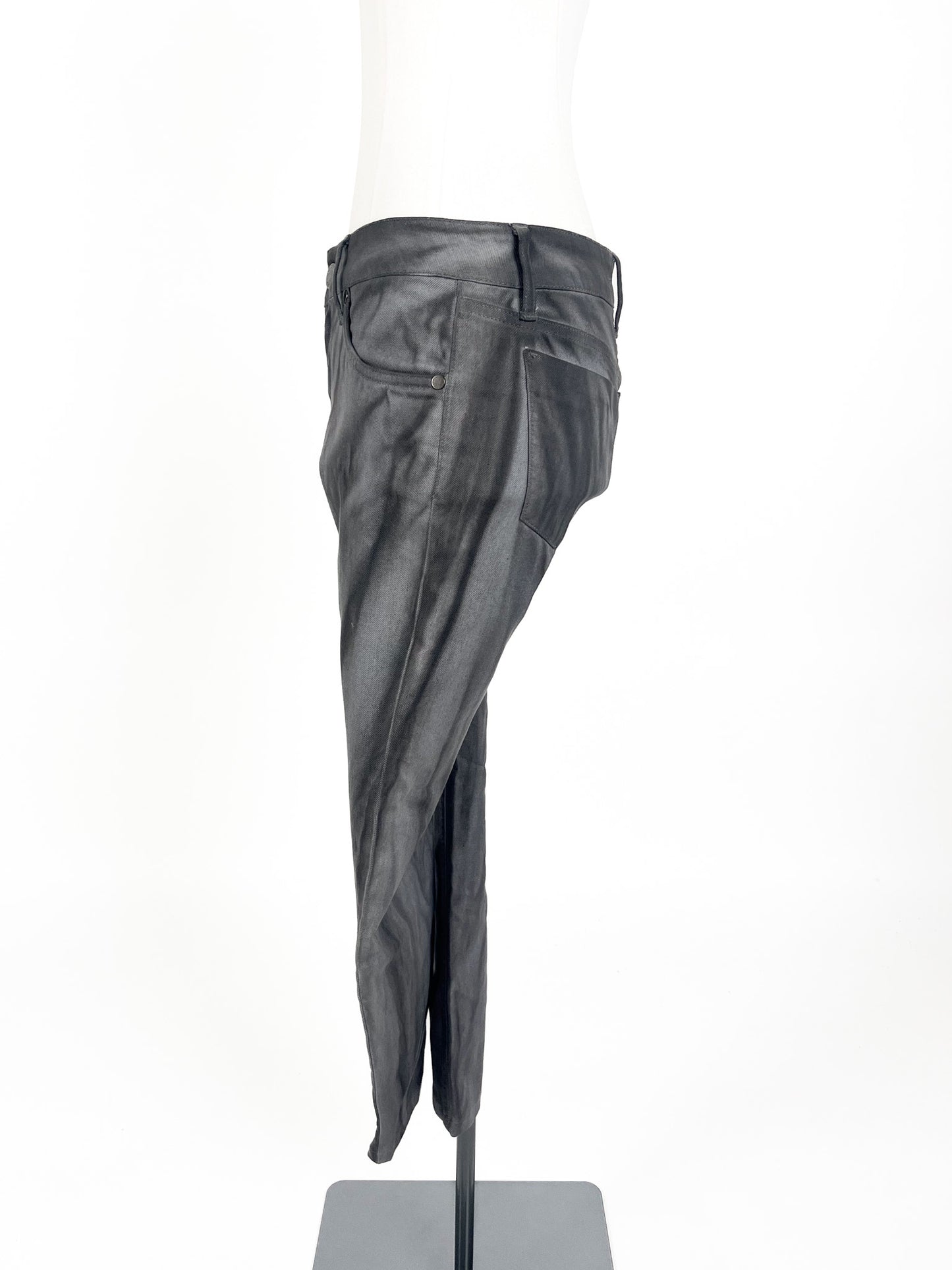 Victoria Beckham | Grey Cropped Skinny Pants | Size 8