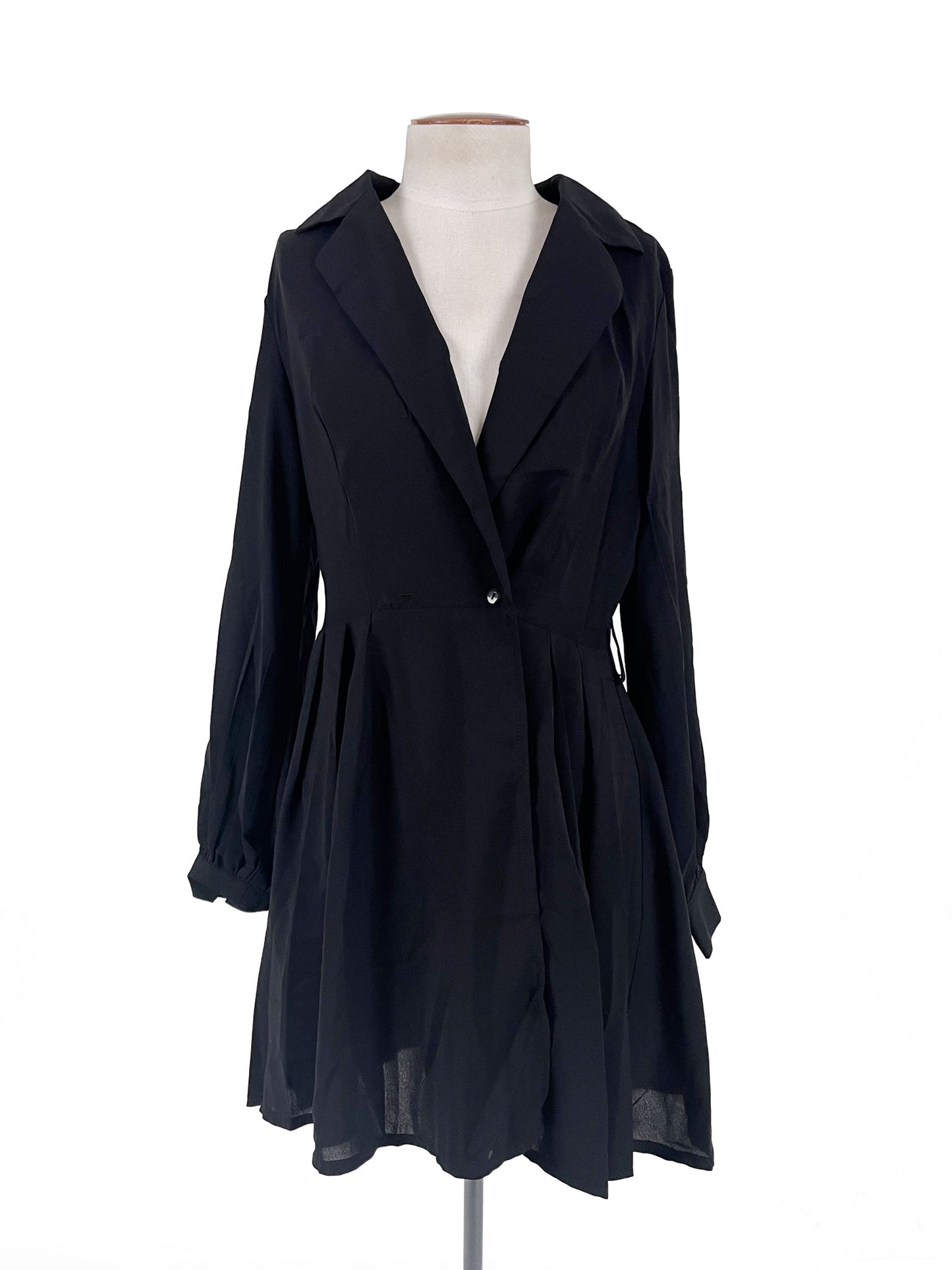 Missguided | Black Casual/Cocktail Dress | Size 8