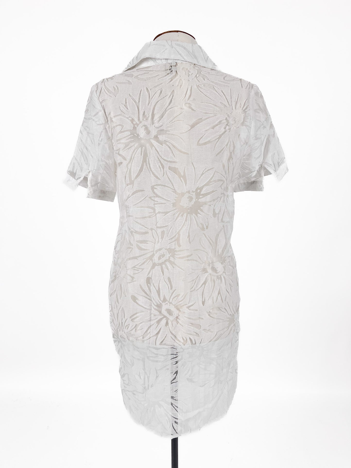 Lan Qi Er Lhi Shen Hua | White Casual Dress | Size S