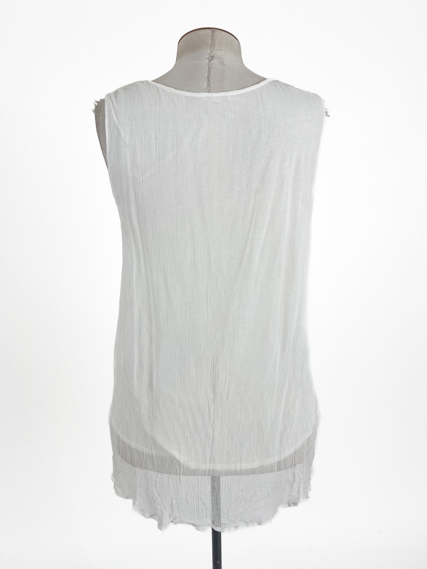 Verge | White Casual Top | Size XL