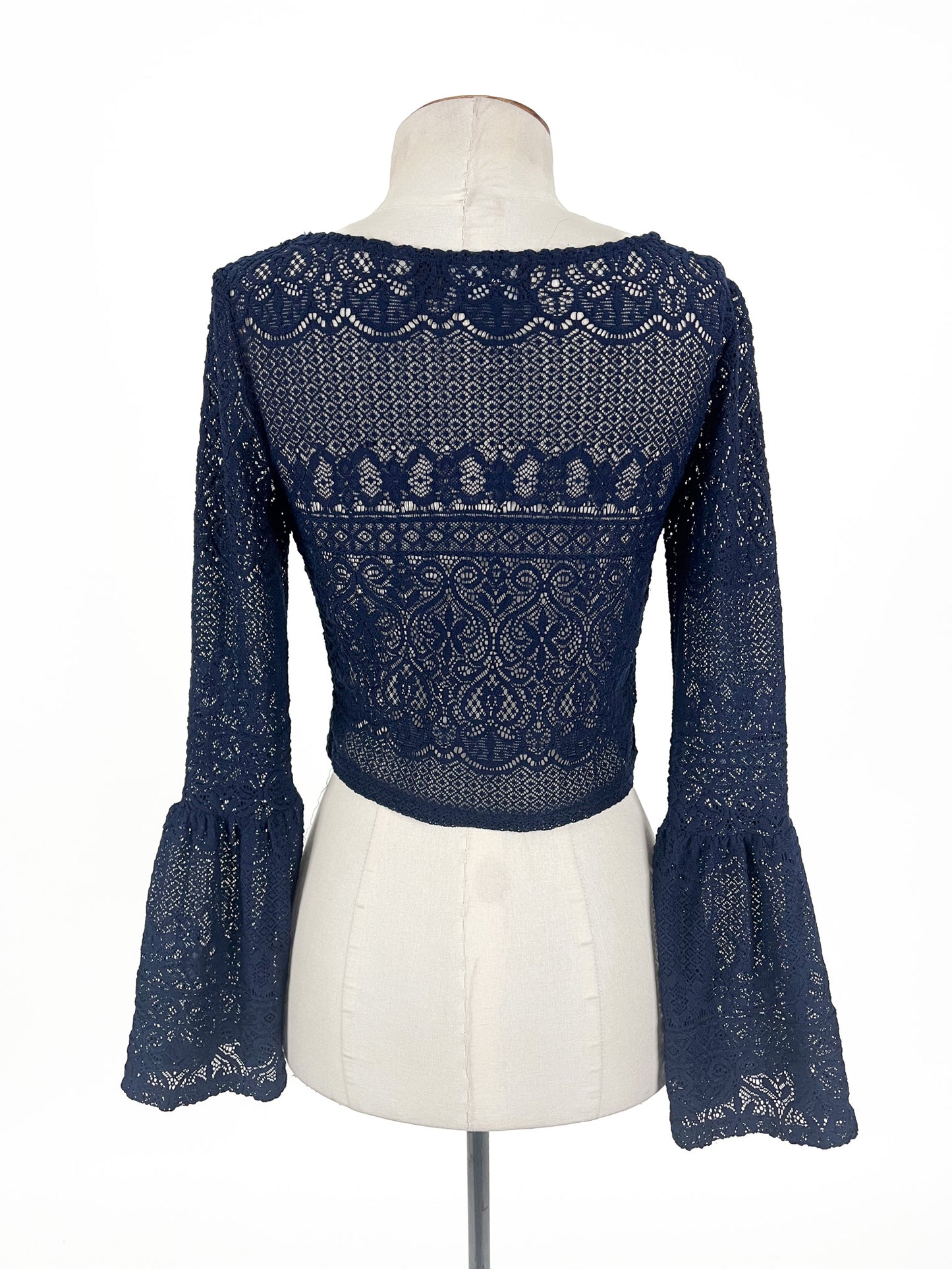 Mink Pink - Navy Blouse (Size S)