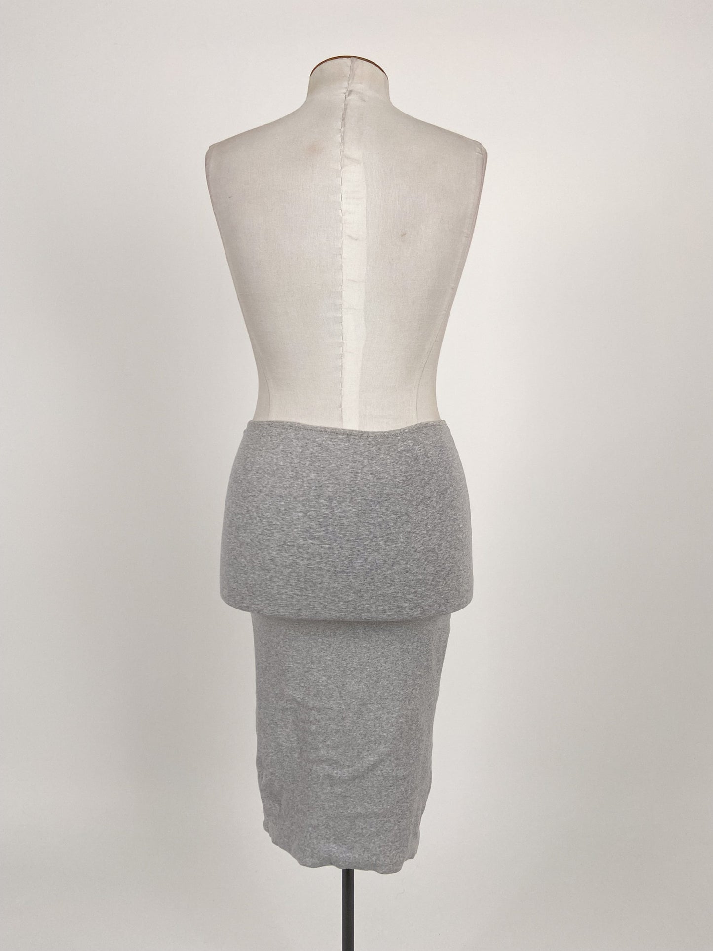 Kookai | Grey Workwear Skirt | Size 8-10