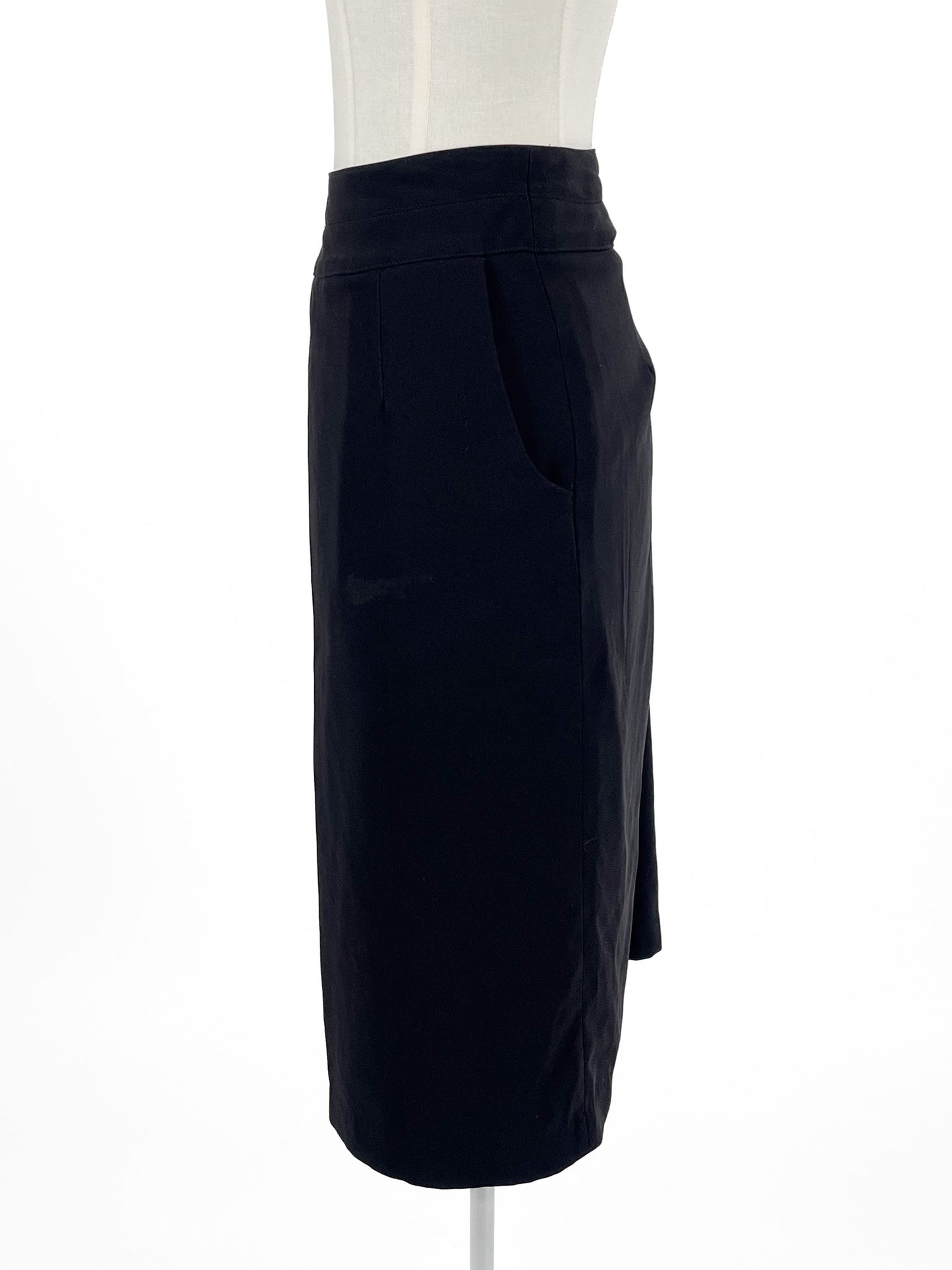 Corinthian | Black Workwear Skirt | Size 8