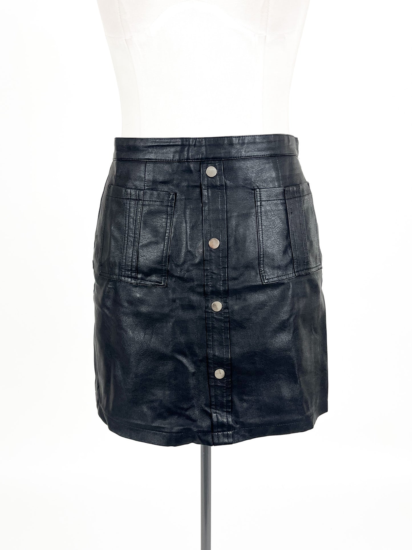 Luvalot | Black Casual Skirt | Size 14