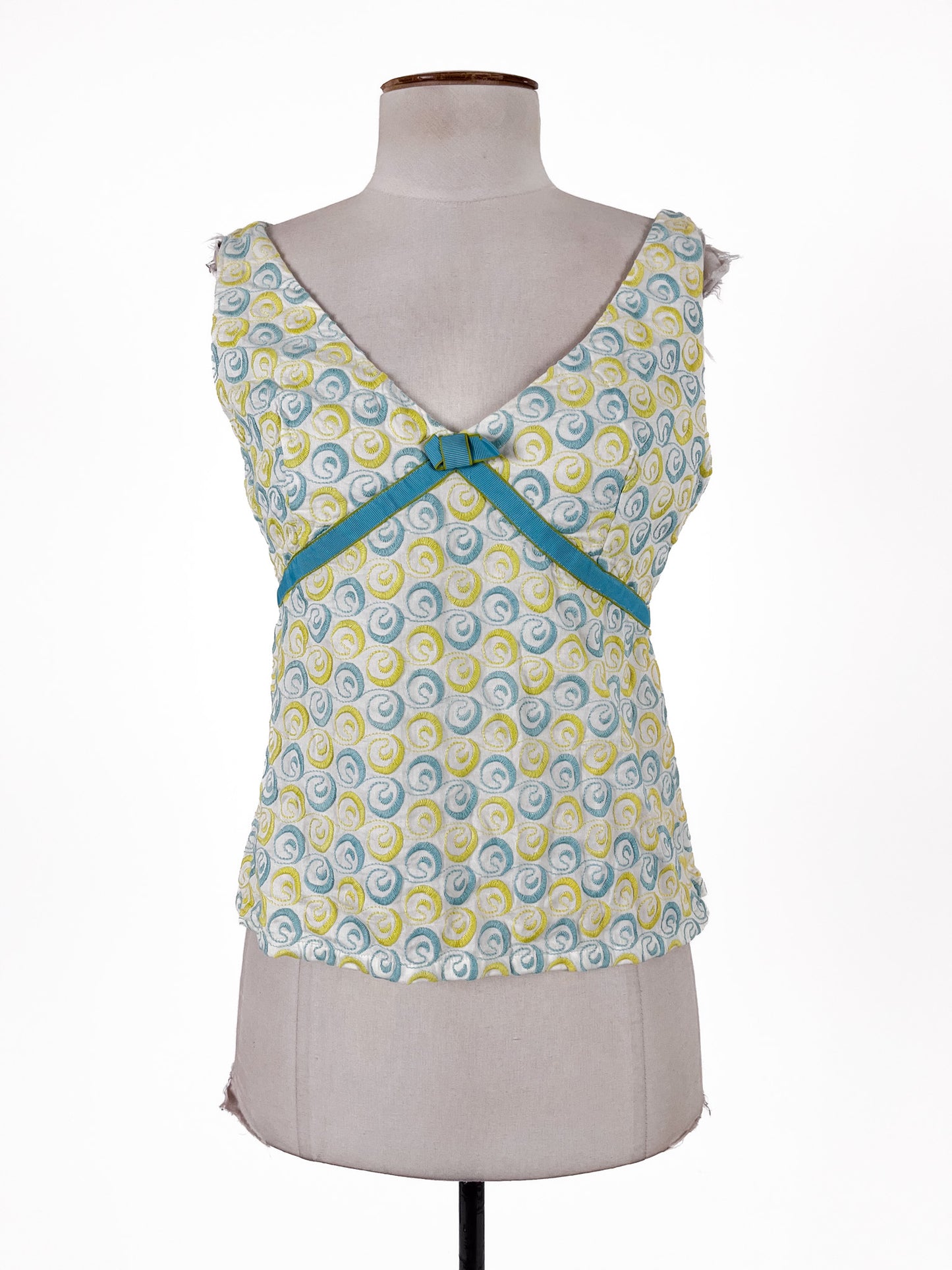 Mango | White Casual Top | Size M