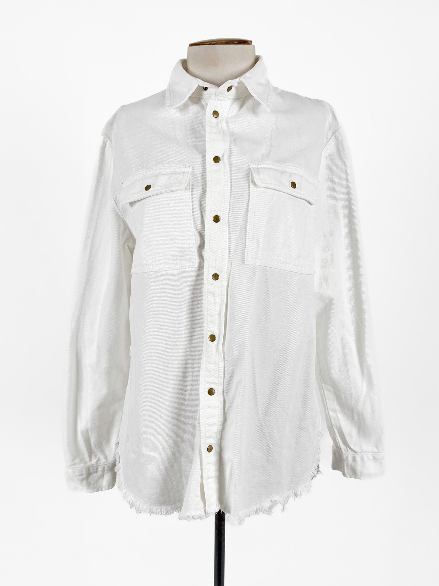 Moochi | White Casual Jacket | Size 6