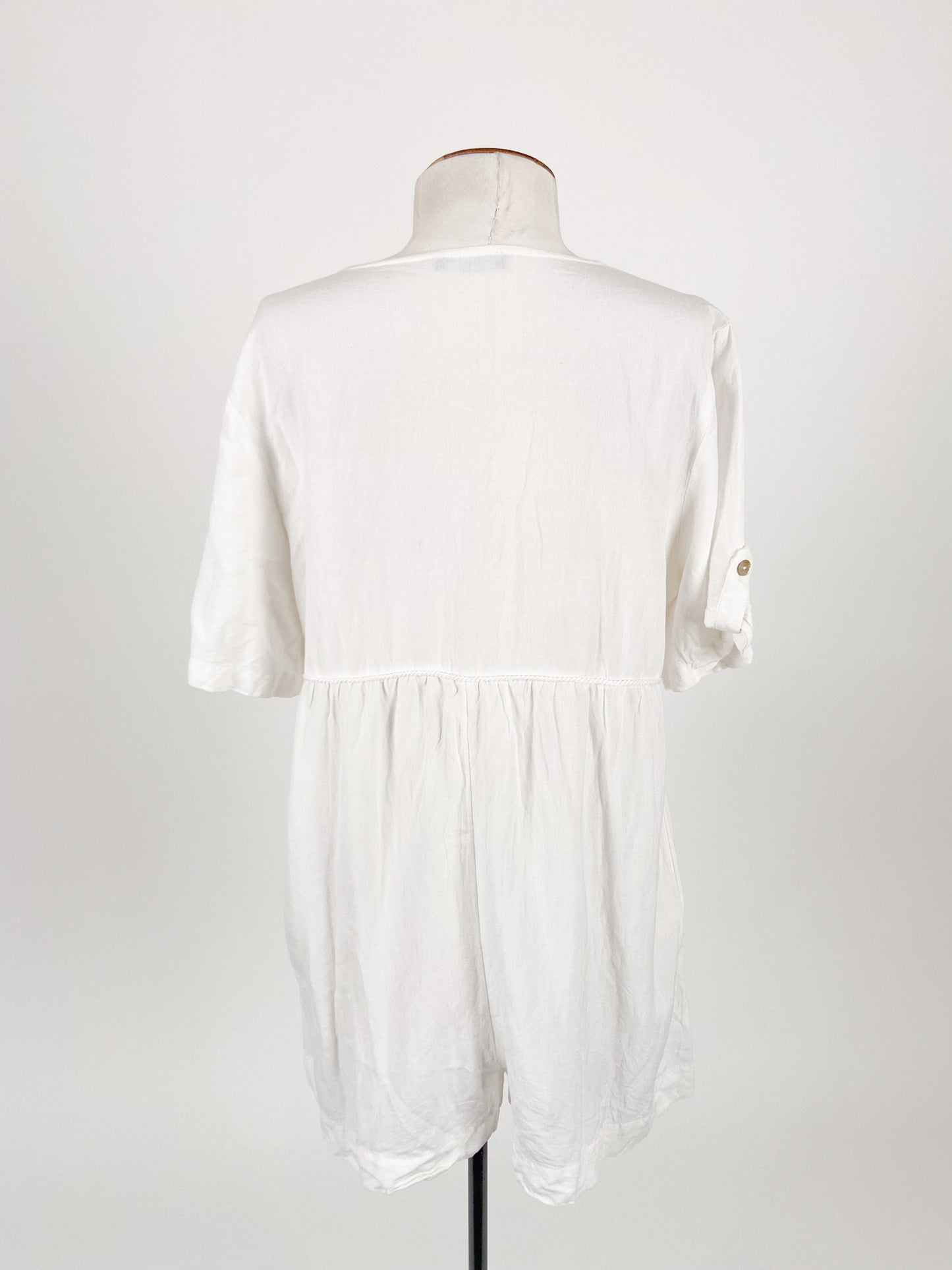 Cotton On | White Casual Playsuit | Size S