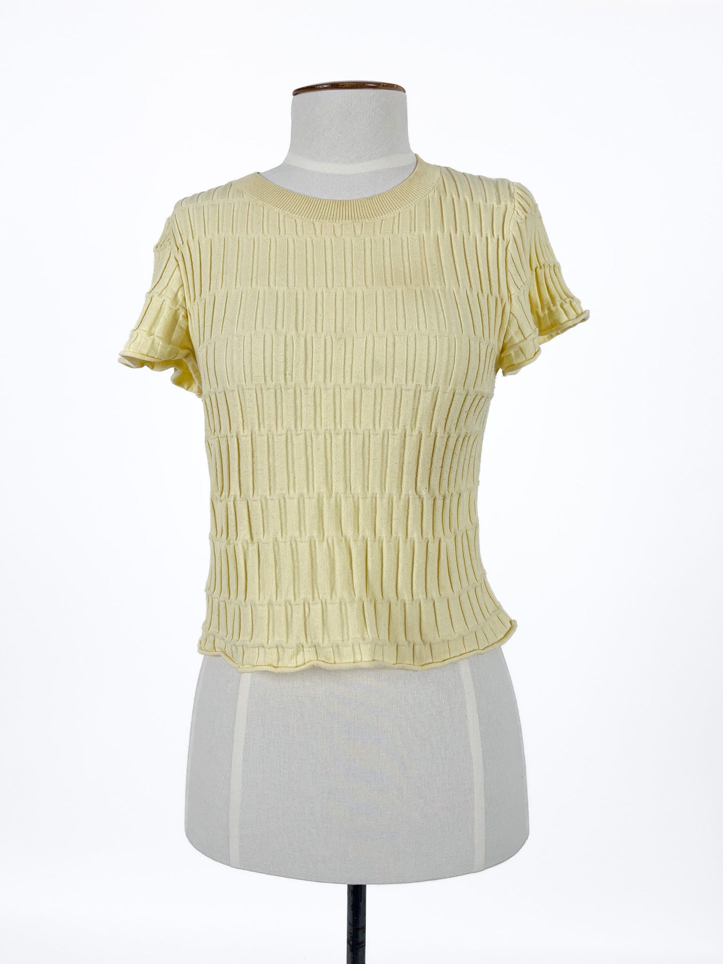 Reserved | Yellow Casual Top | Size M