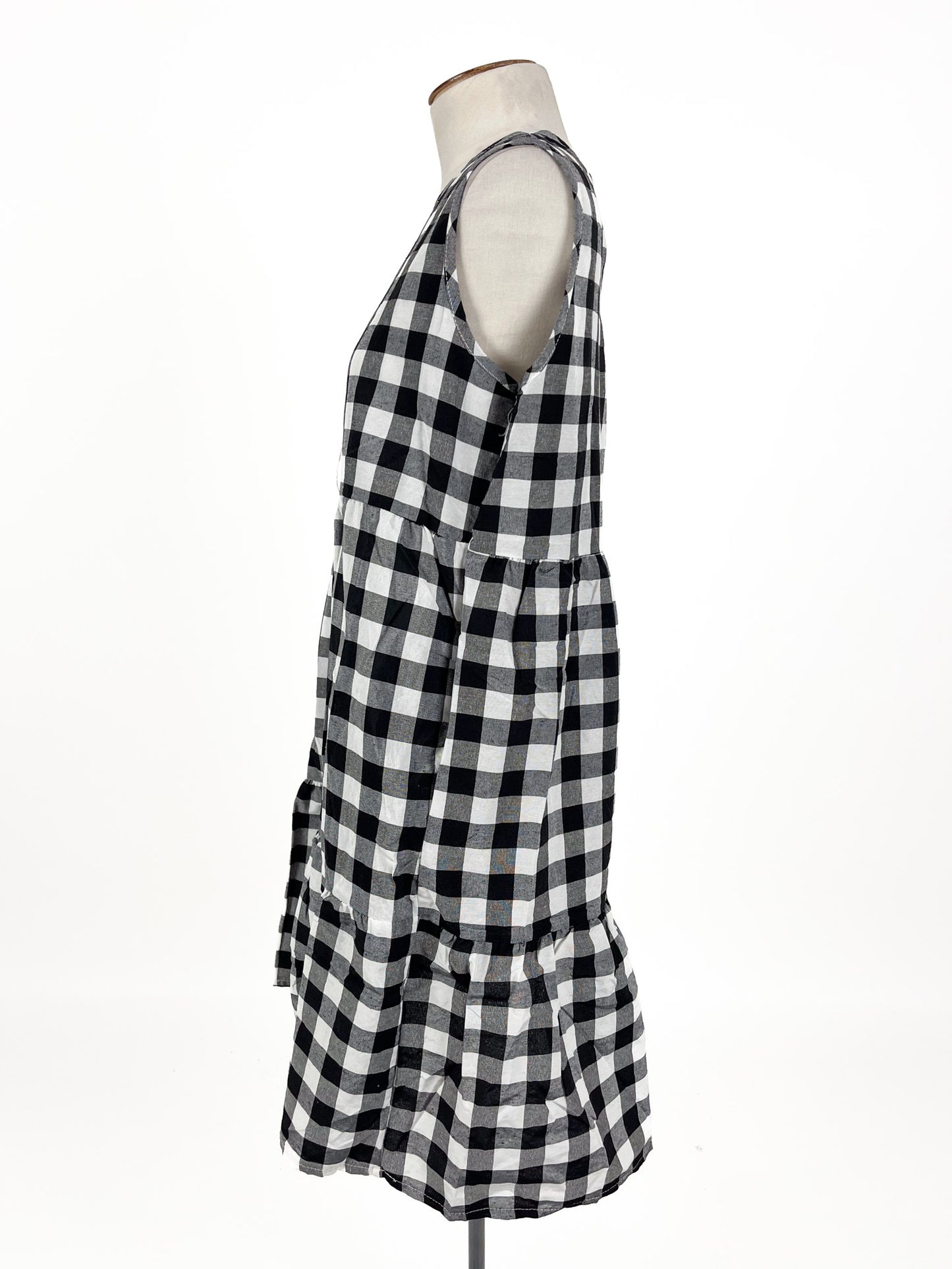 Unknown Brand - Black & White Mini Dress (Size S)