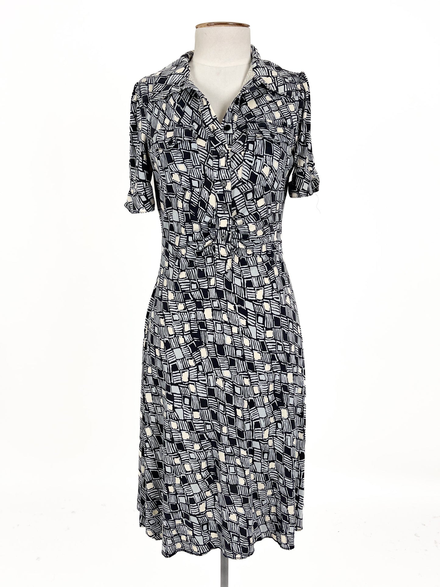 Diane von Furstenberg | Multicoloured Casual Dress | Size 8