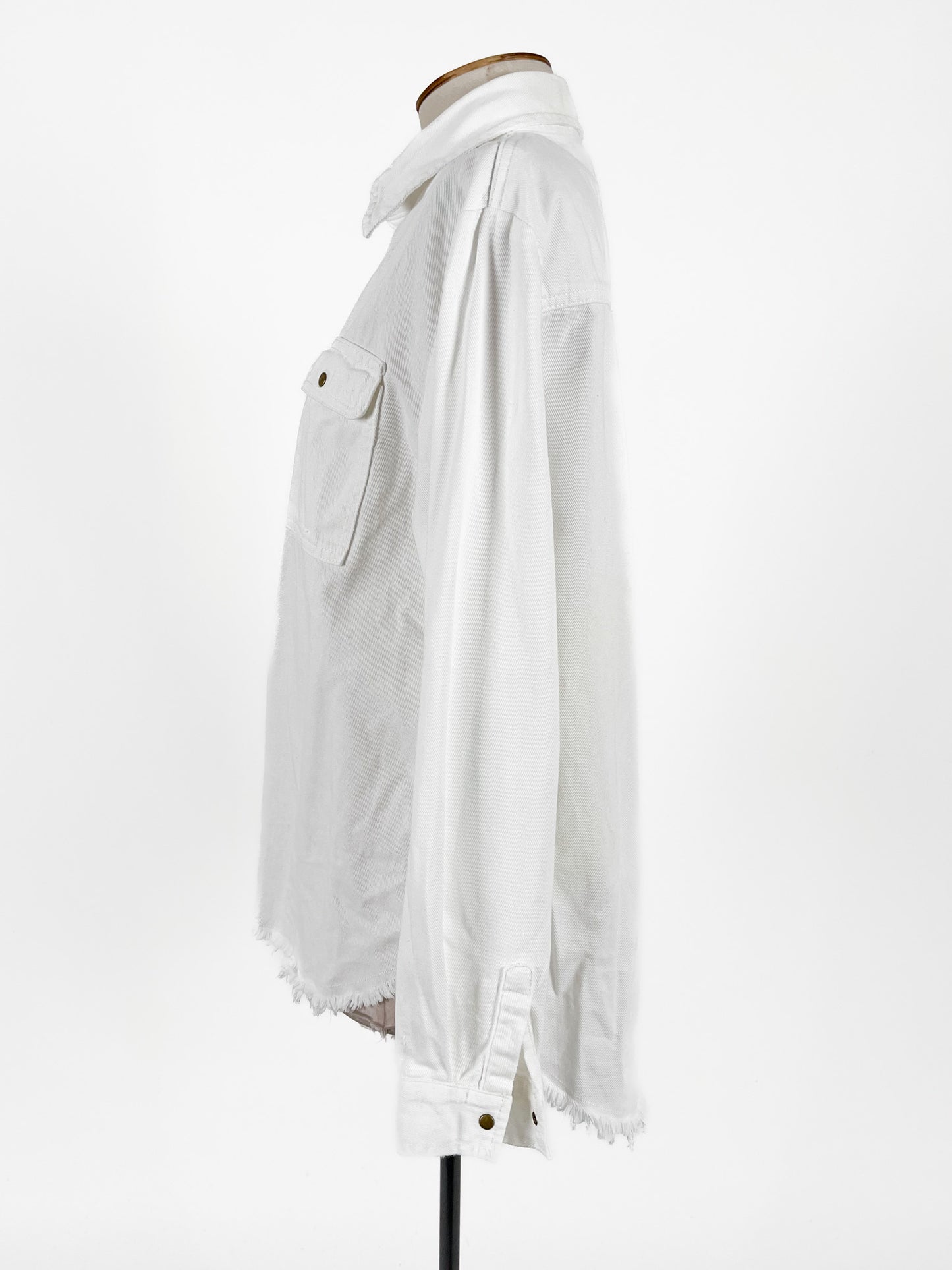 Moochi | White Casual Jacket | Size 6
