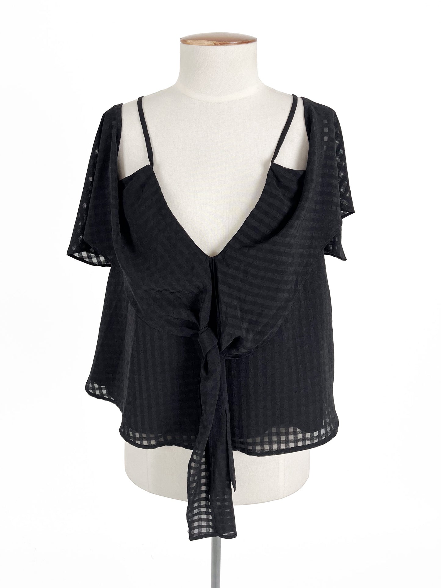 The Fifth Label | Black Casual Top | Size S